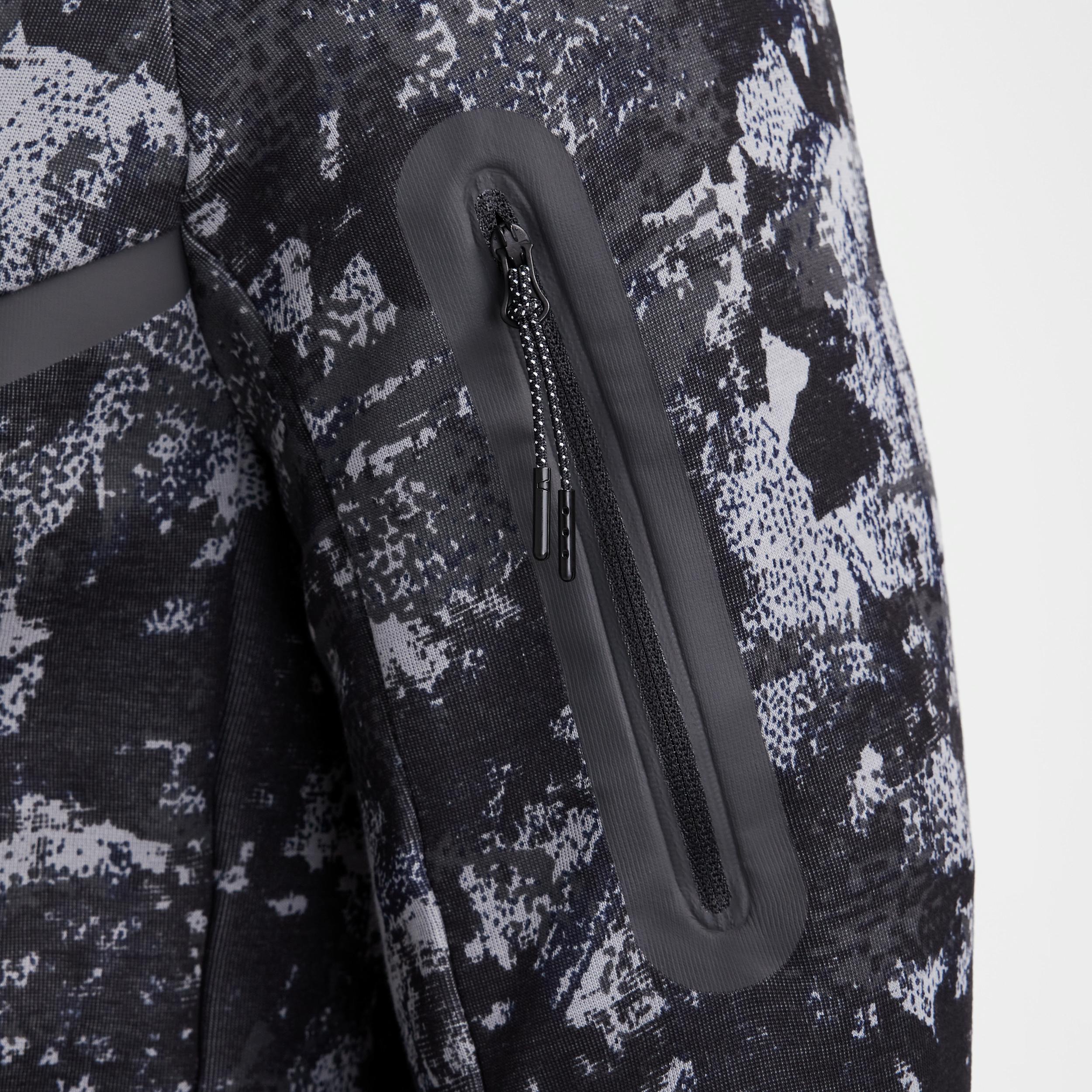 Nike Mens Tech Windrunner Fleece Full-Zip Hoodie | HV5055-060 Product Image