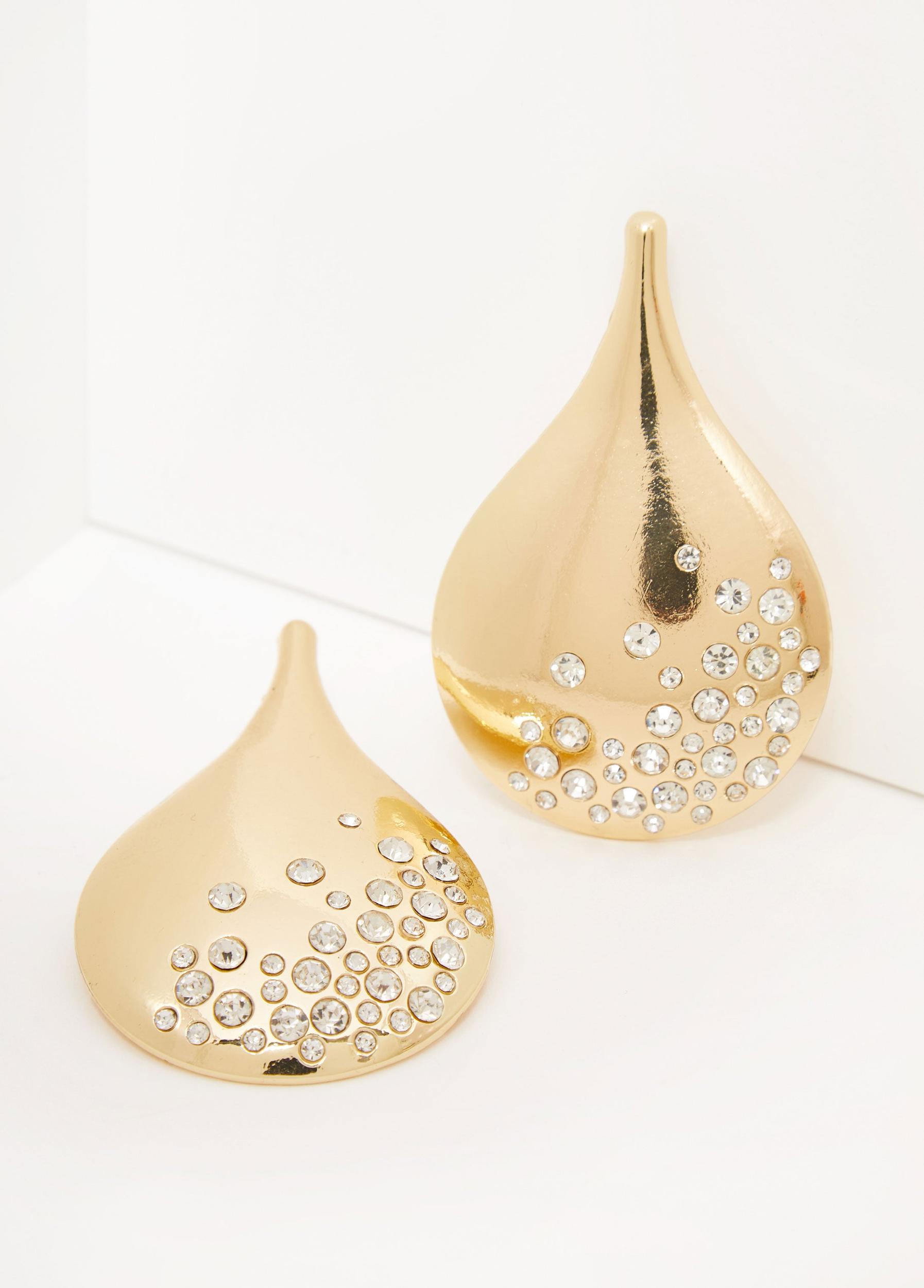 Crystal Teardrop Earrings Product Image