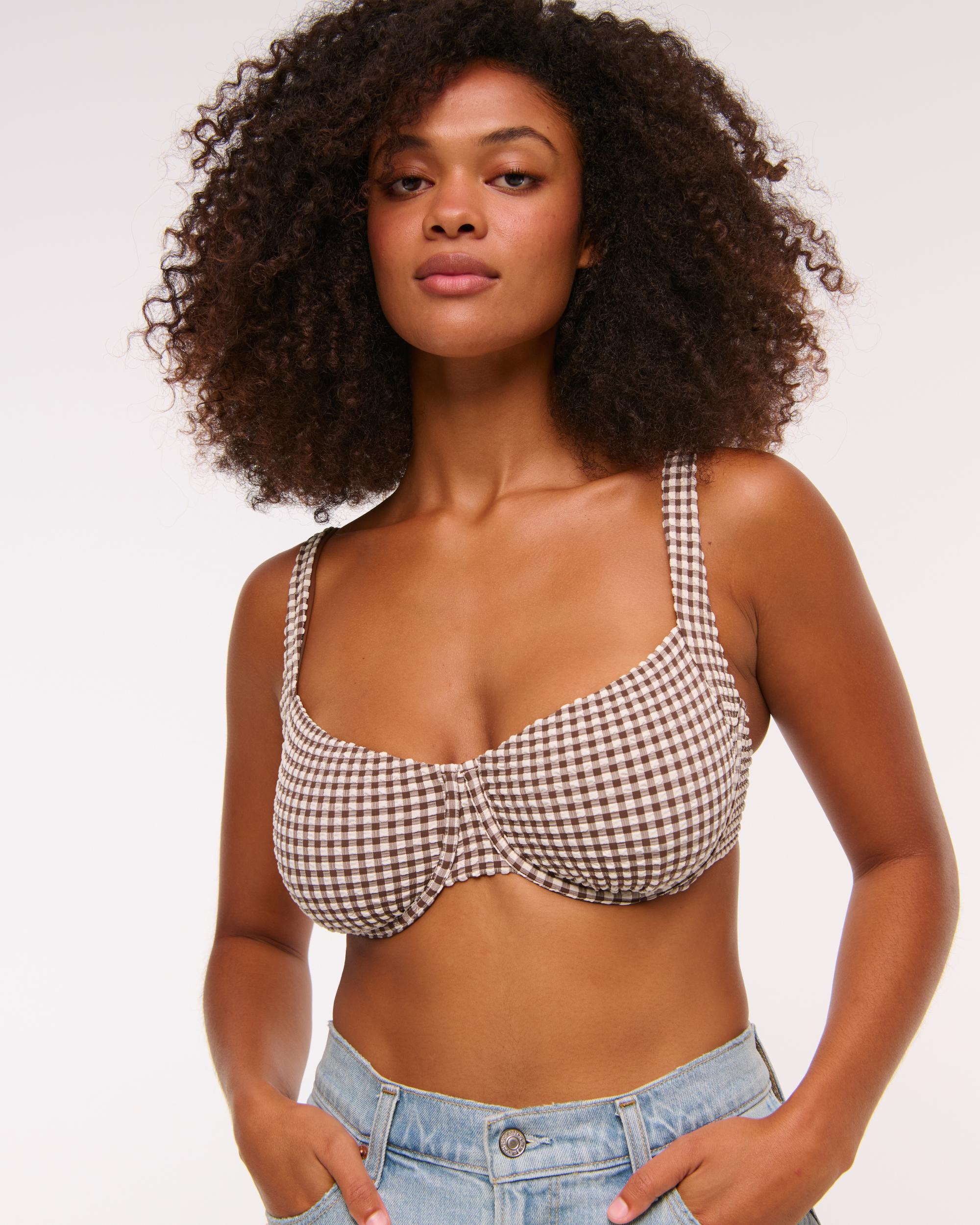 Curve Love Wide Strap Underwire Bikini Top Product Image