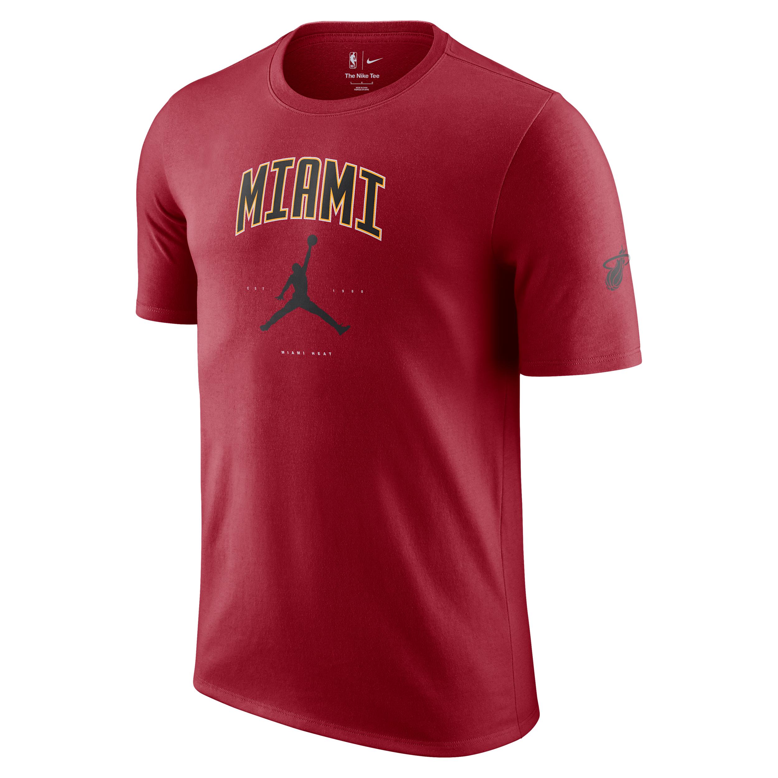 Nike Mens Cleveland Cavaliers Essential Jordan NBA T-Shirt | HQ1229-677 Product Image