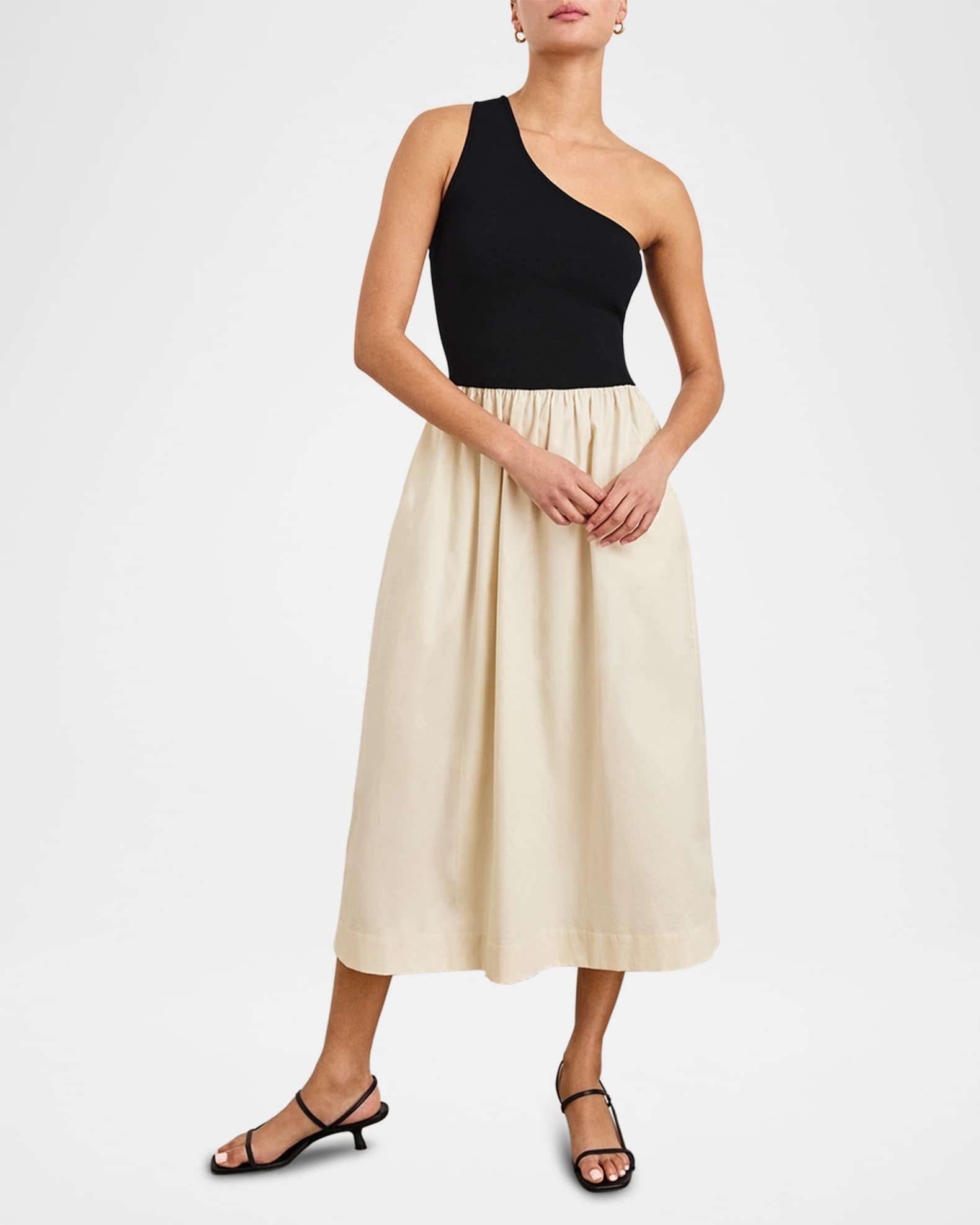 Anita Asymmetric Midi Dress Product Image