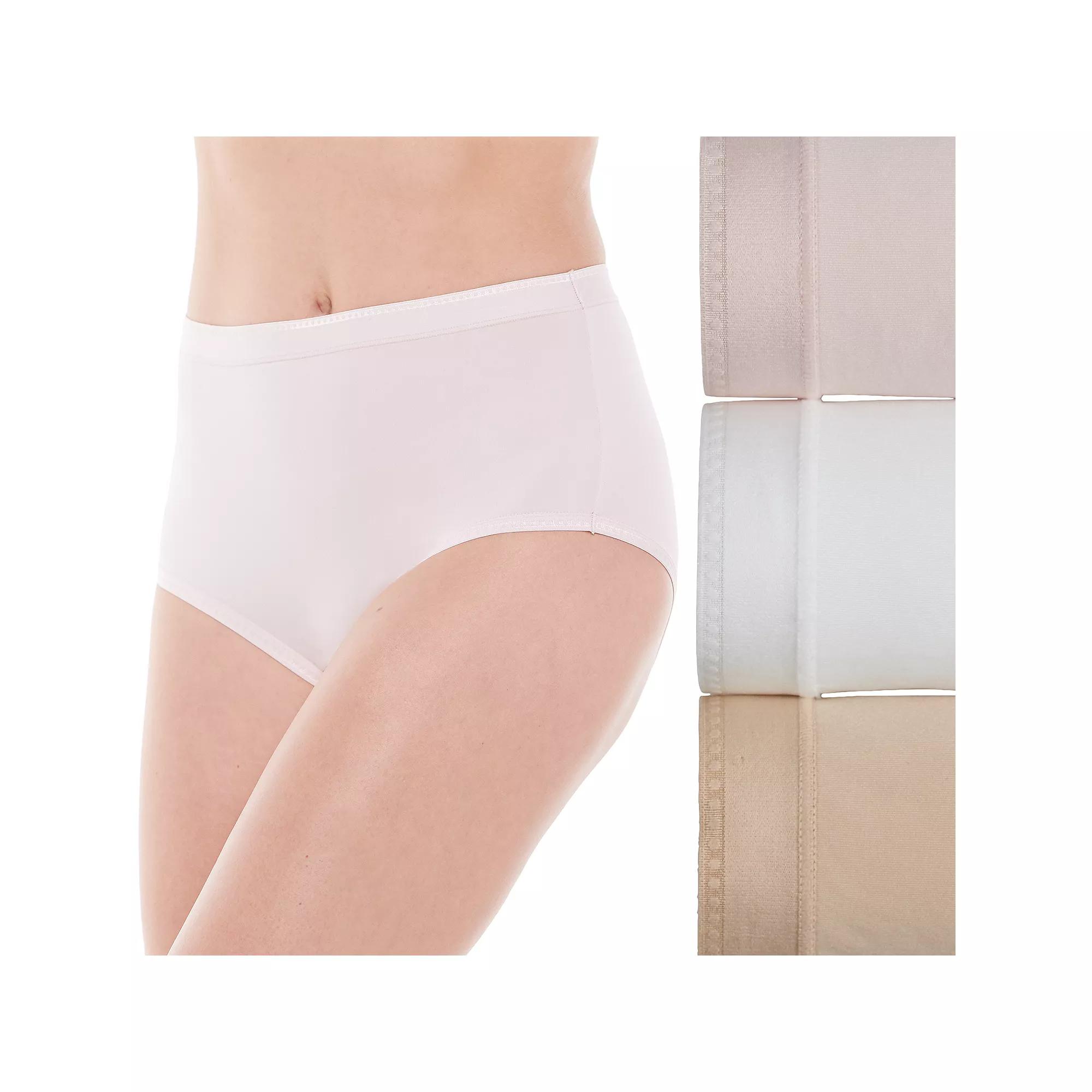 Women's Vanity Fair Lingerie® 3-Pack Comfort Where it Counts Brief 13463,  Product Image