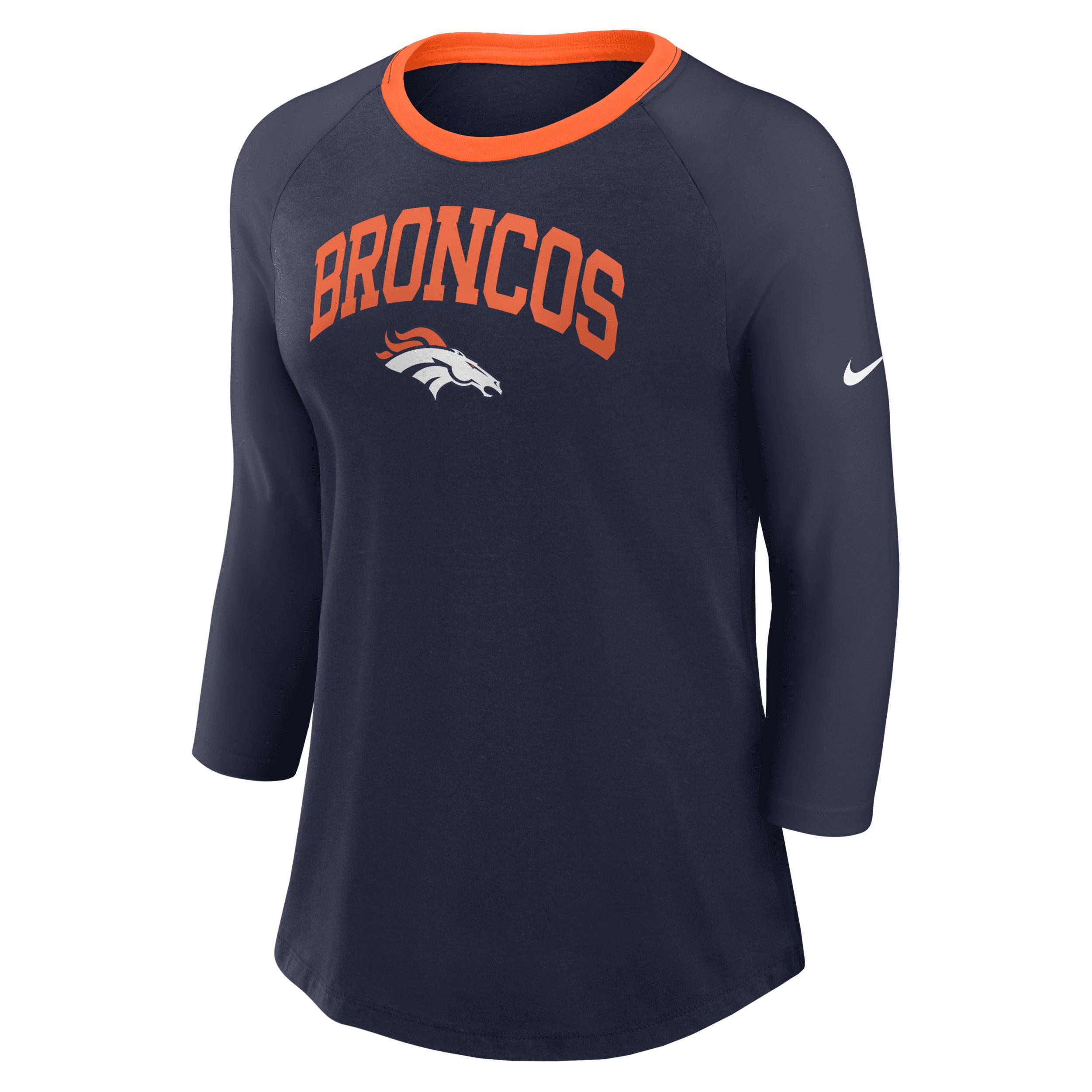 Chicago Bears Nike Womens NFL 3/4-Sleeve T-Shirt | 01UE01QA7Q-PVL Product Image