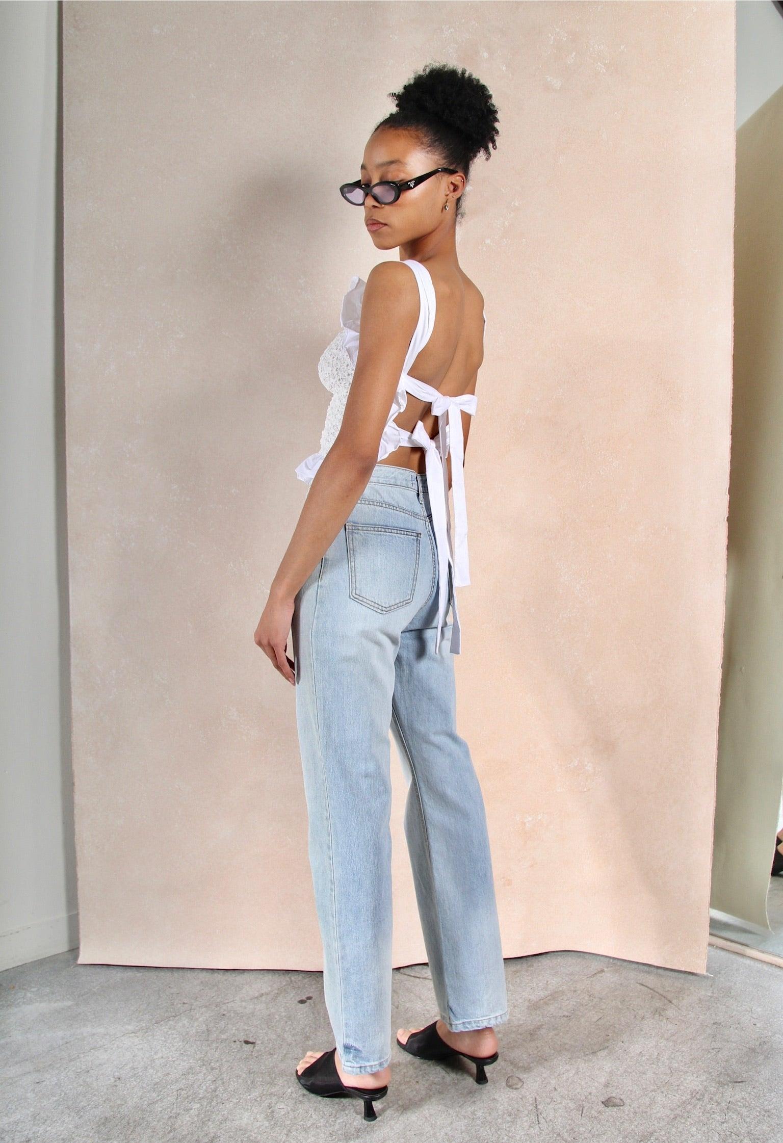 Slim Straight Leg Jeans Product Image