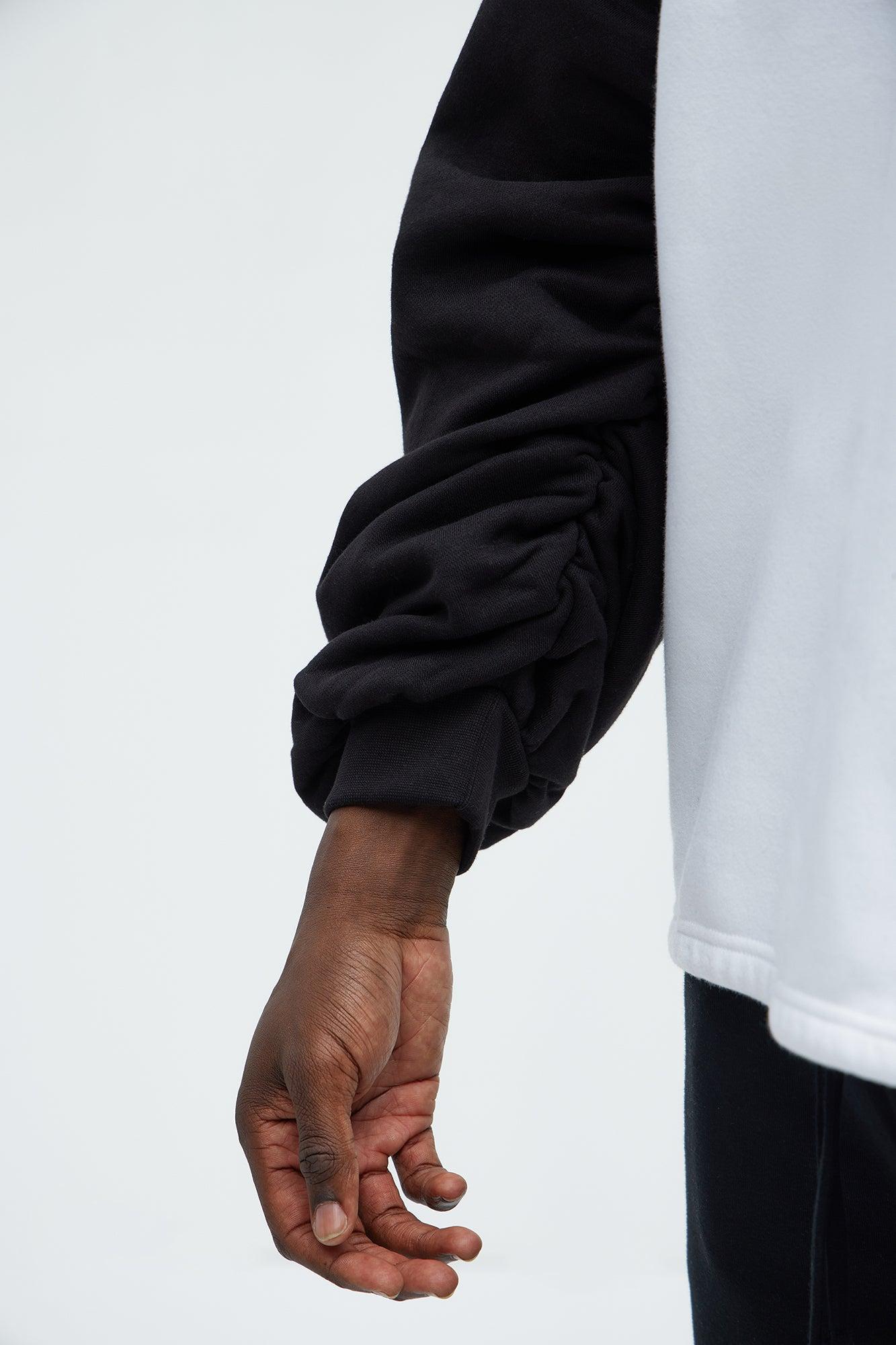 Ricky Raglan Crewneck - Black/combo Product Image