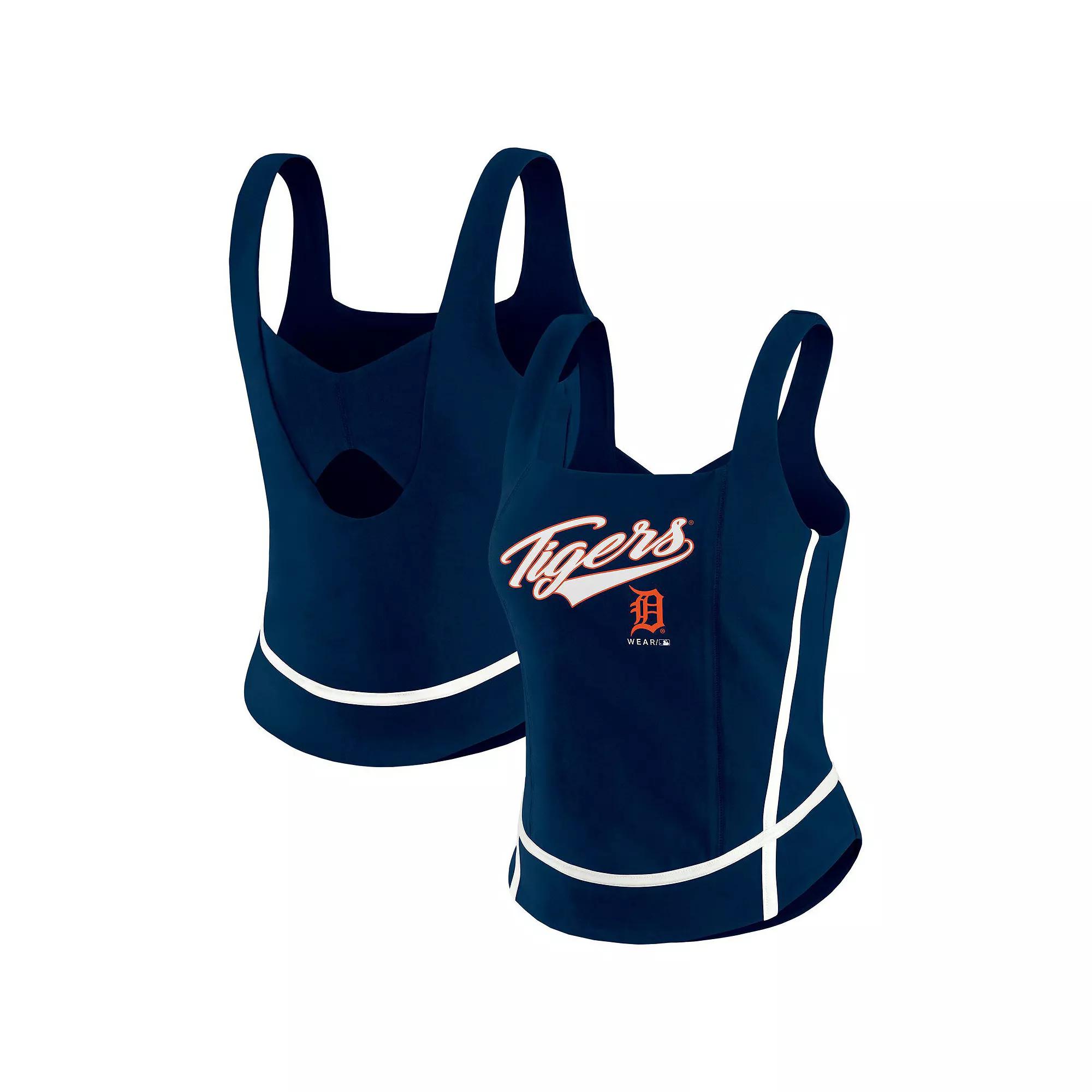 Women's WEAR by Erin Andrews Royal Buffalo Bills Square Neck Tank Top,  Product Image