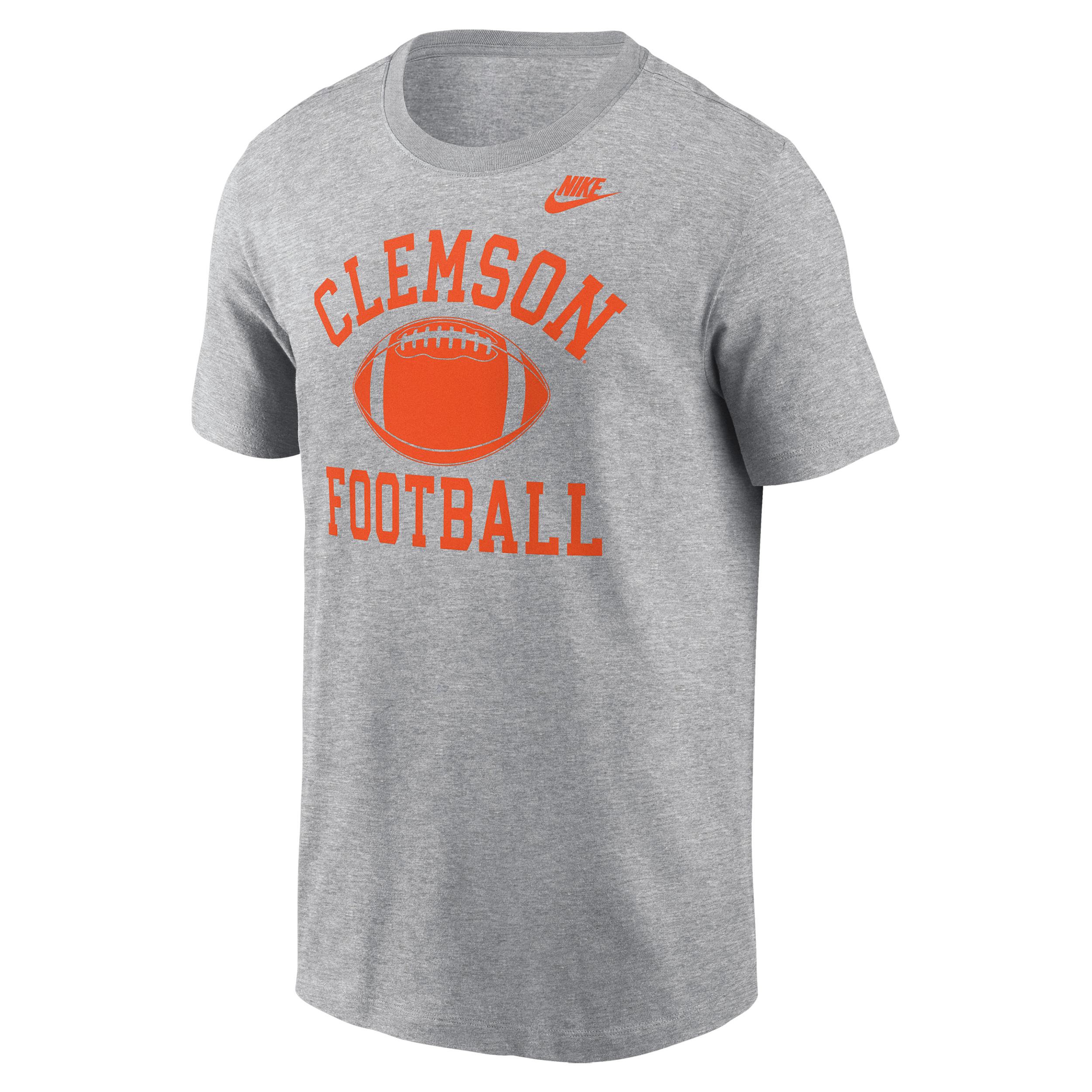Clemson Legacy Football Icon Nike Mens College T-Shirt | N19906GCLN-AX3 Product Image