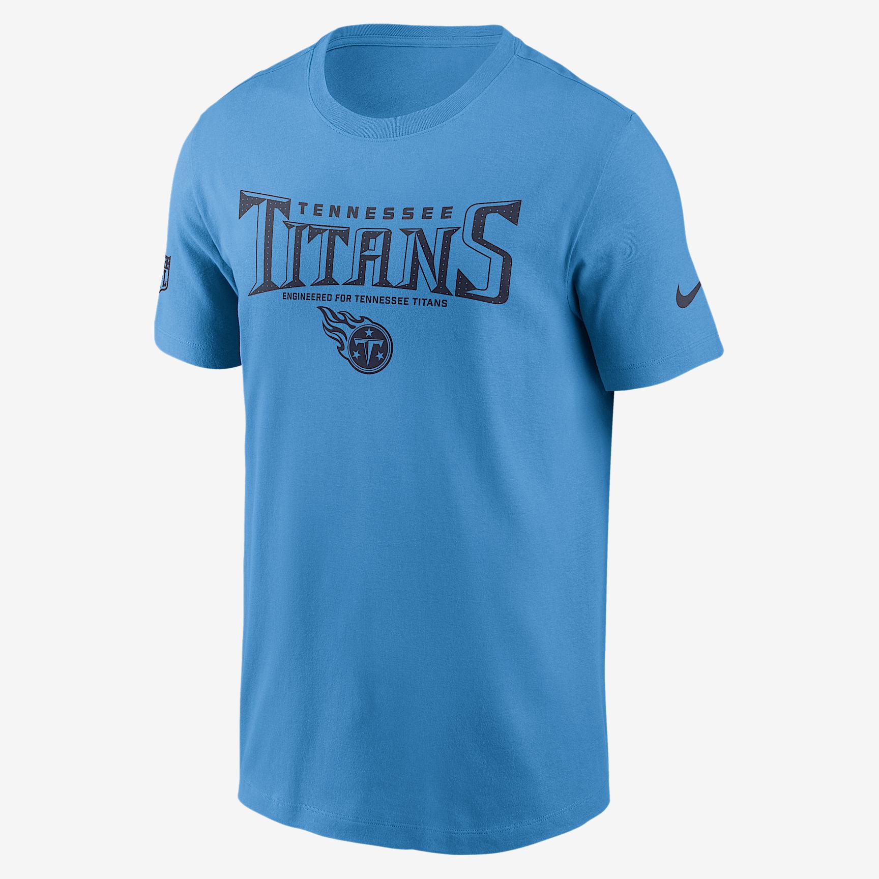Tennessee Titans Sideline Team Issue Nike Mens Dri-FIT NFL T-Shirt | 02ET4AI8F-AR5 Product Image