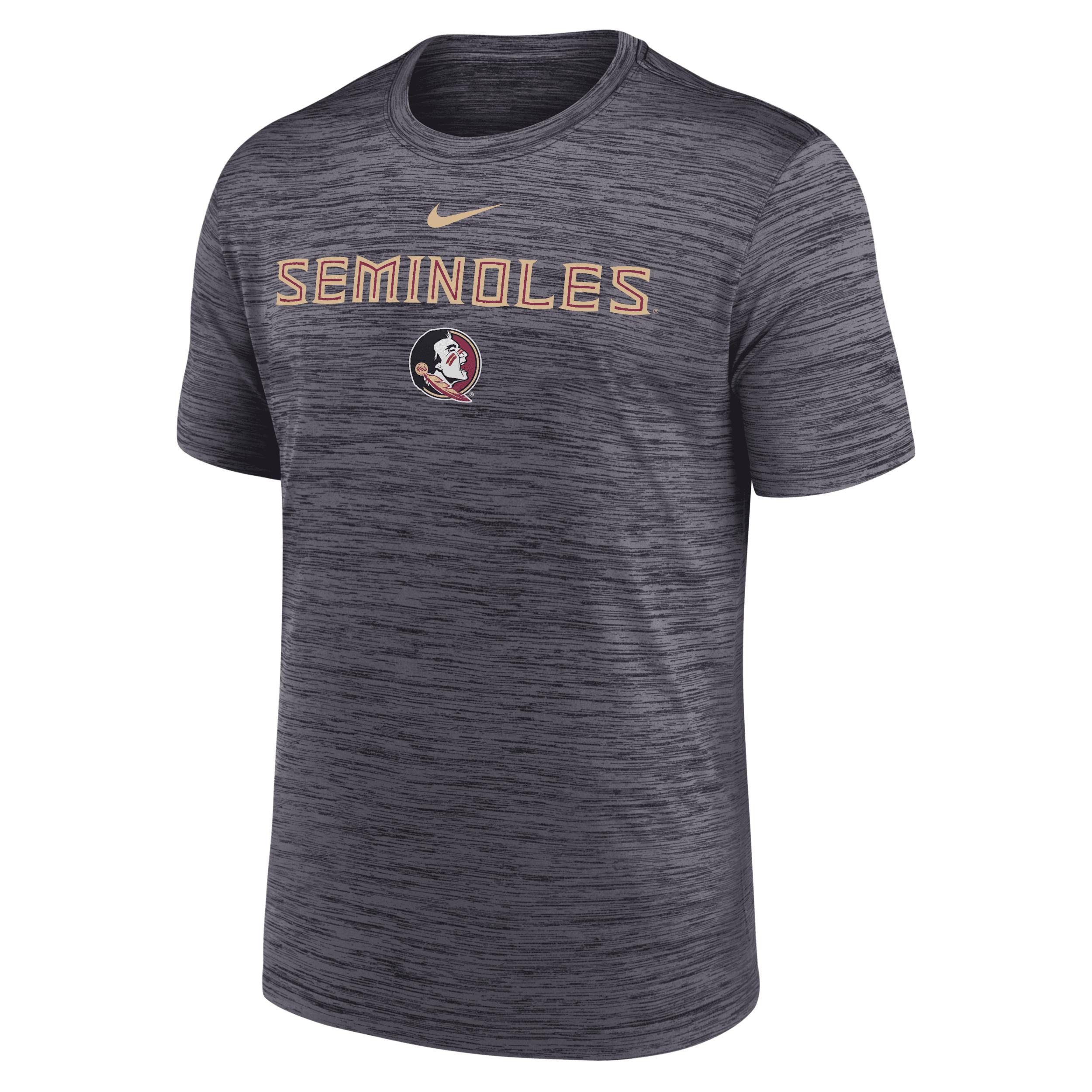 Florida State Sideline Velocity Nike Mens Dri-FIT College T-Shirt | 02ER00AFTN-7QM Product Image