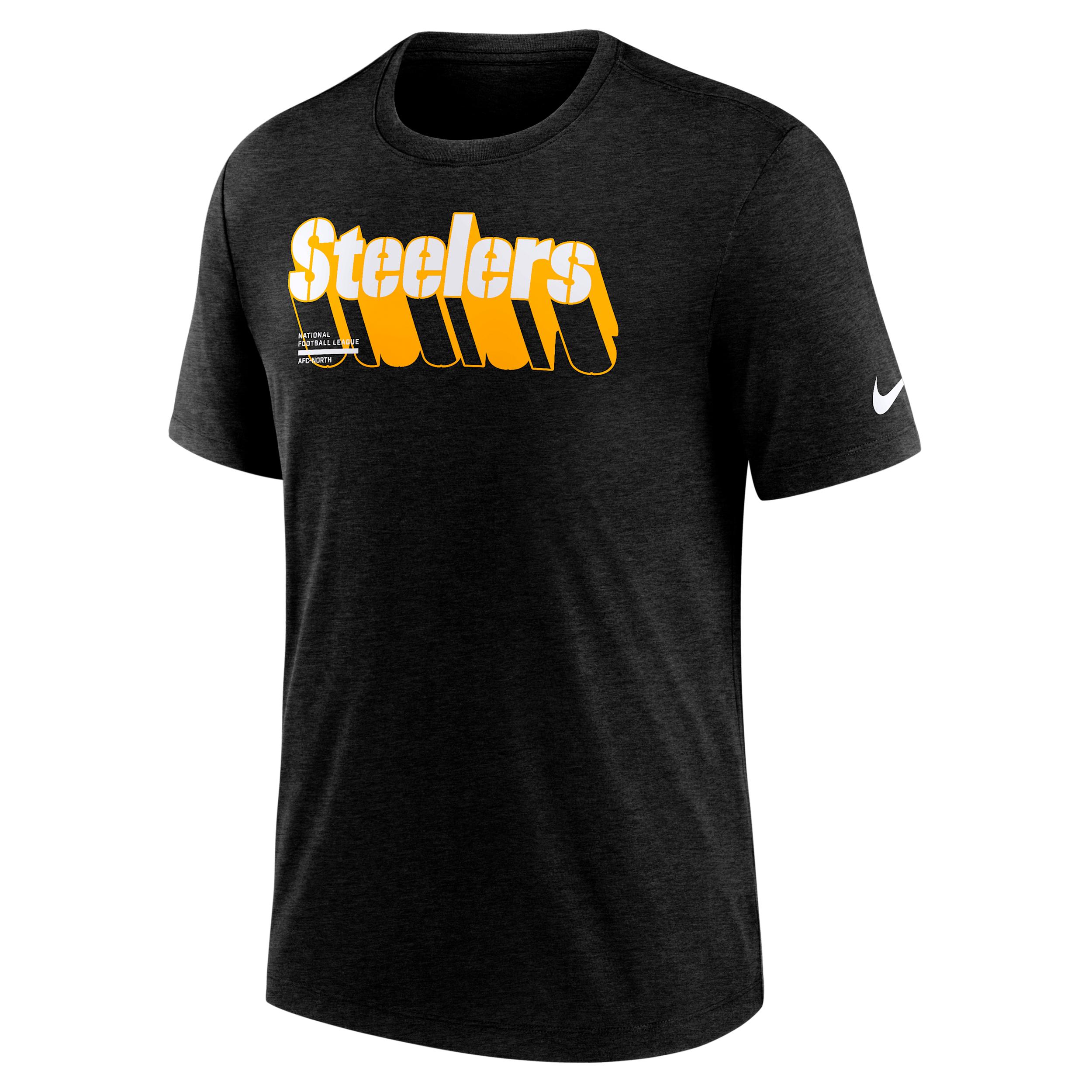Pittsburgh Steelers Long Pass Nike Mens NFL T-Shirt | NJFD00H7L-KZQ Product Image