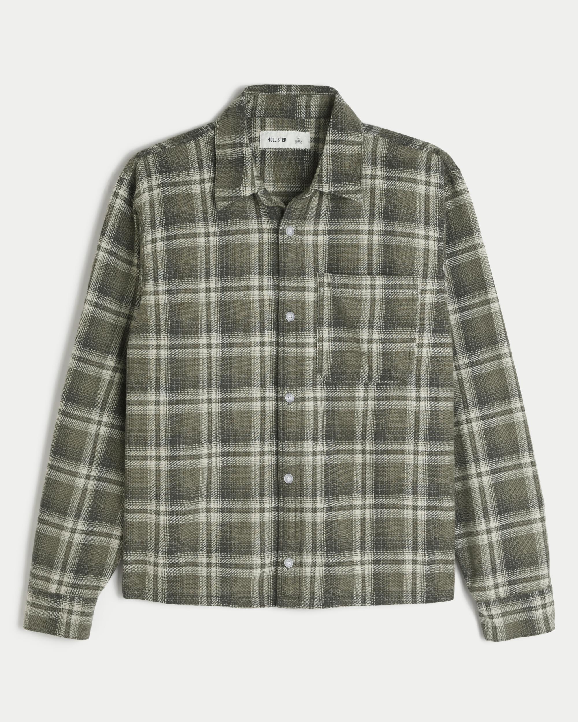 Long-Sleeve Flannel Shirt Product Image