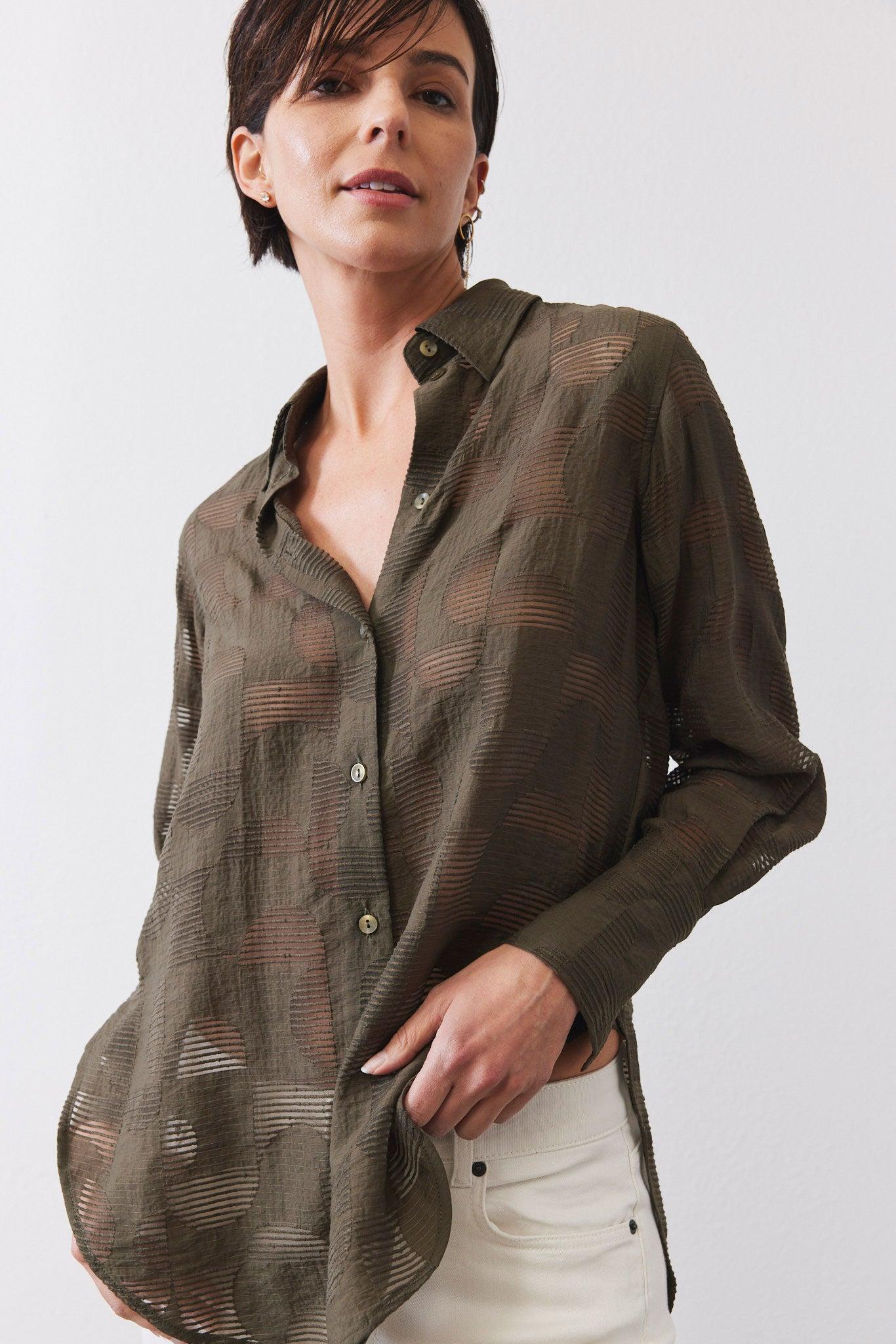 Fairway Geo Sheer Tunic Product Image