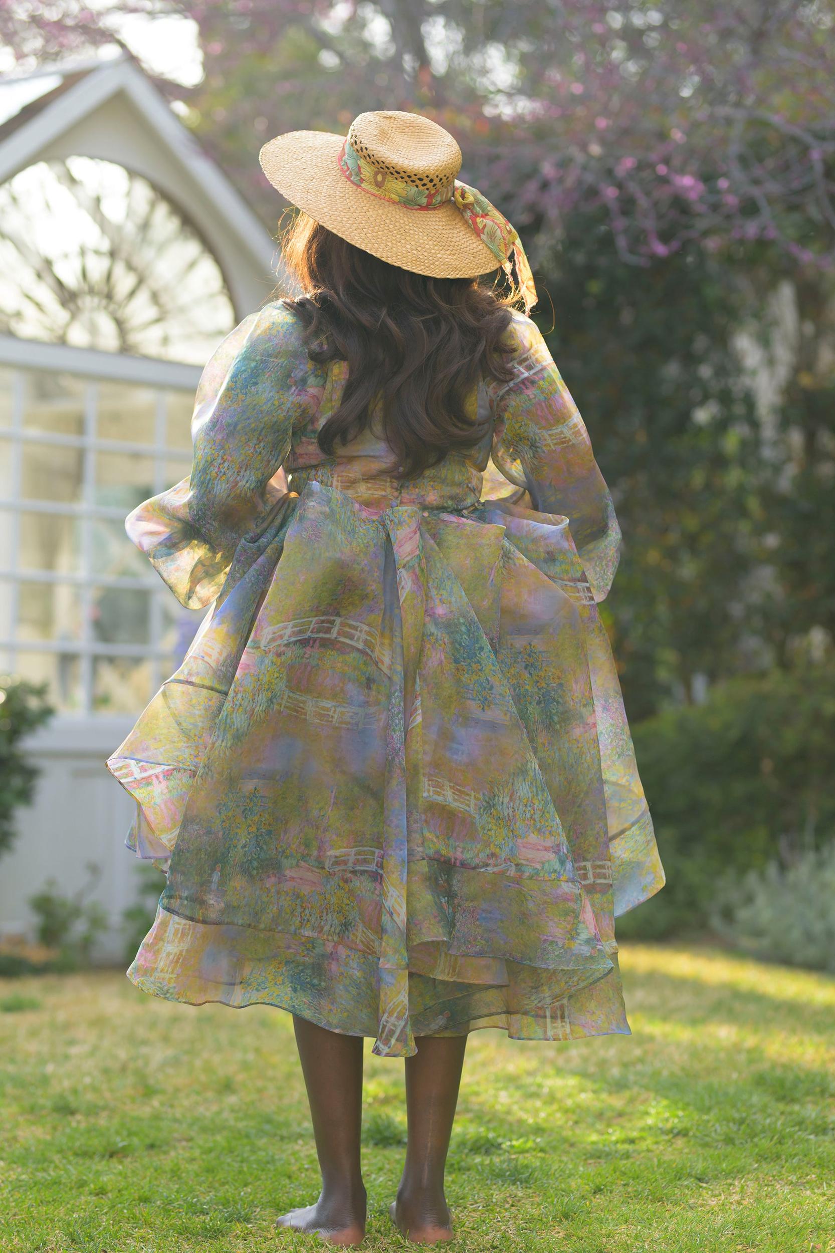 The Bridge Angel Mini Bustle Dress Product Image