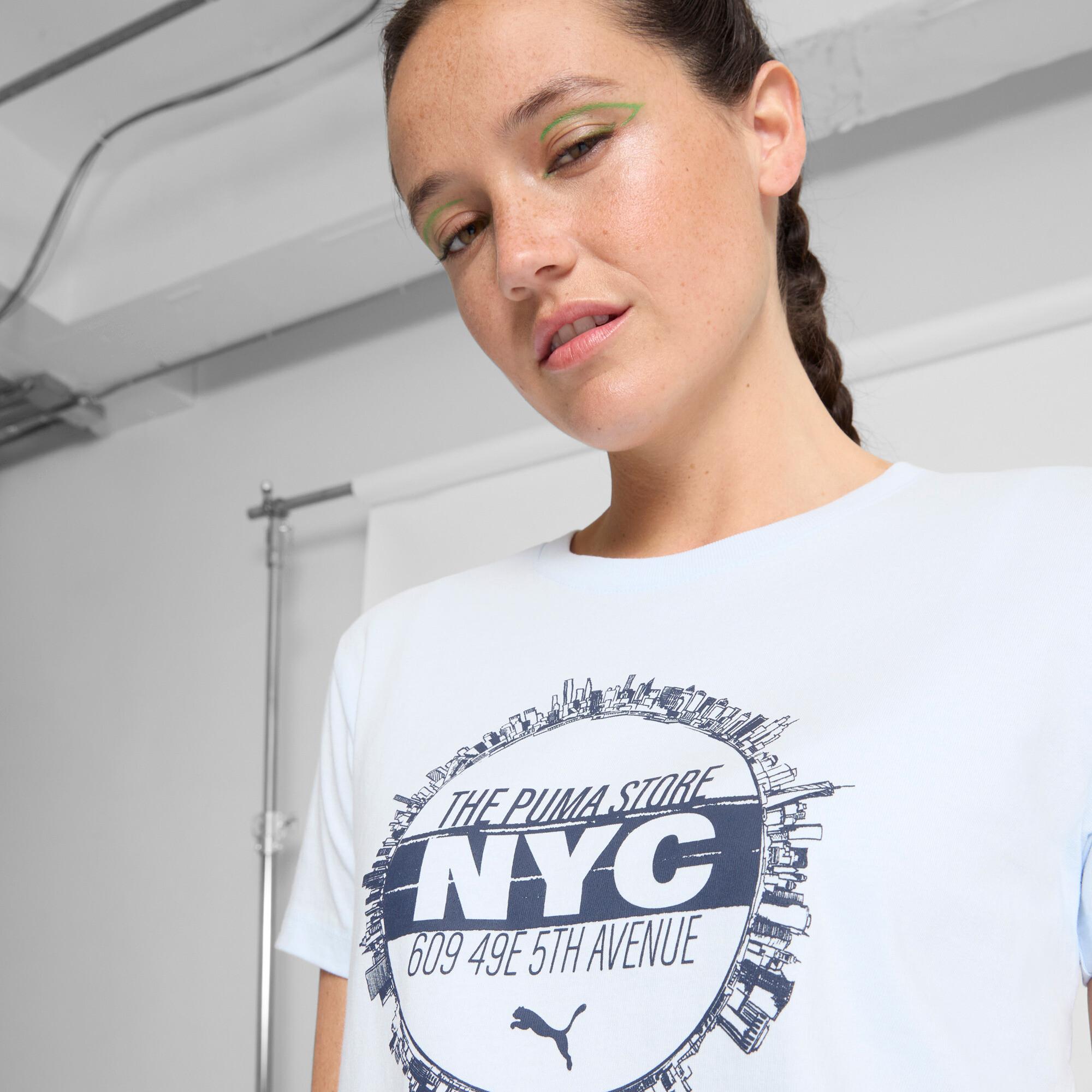 PUMA NYC Flagship Skyline Women's T-Shirt Product Image