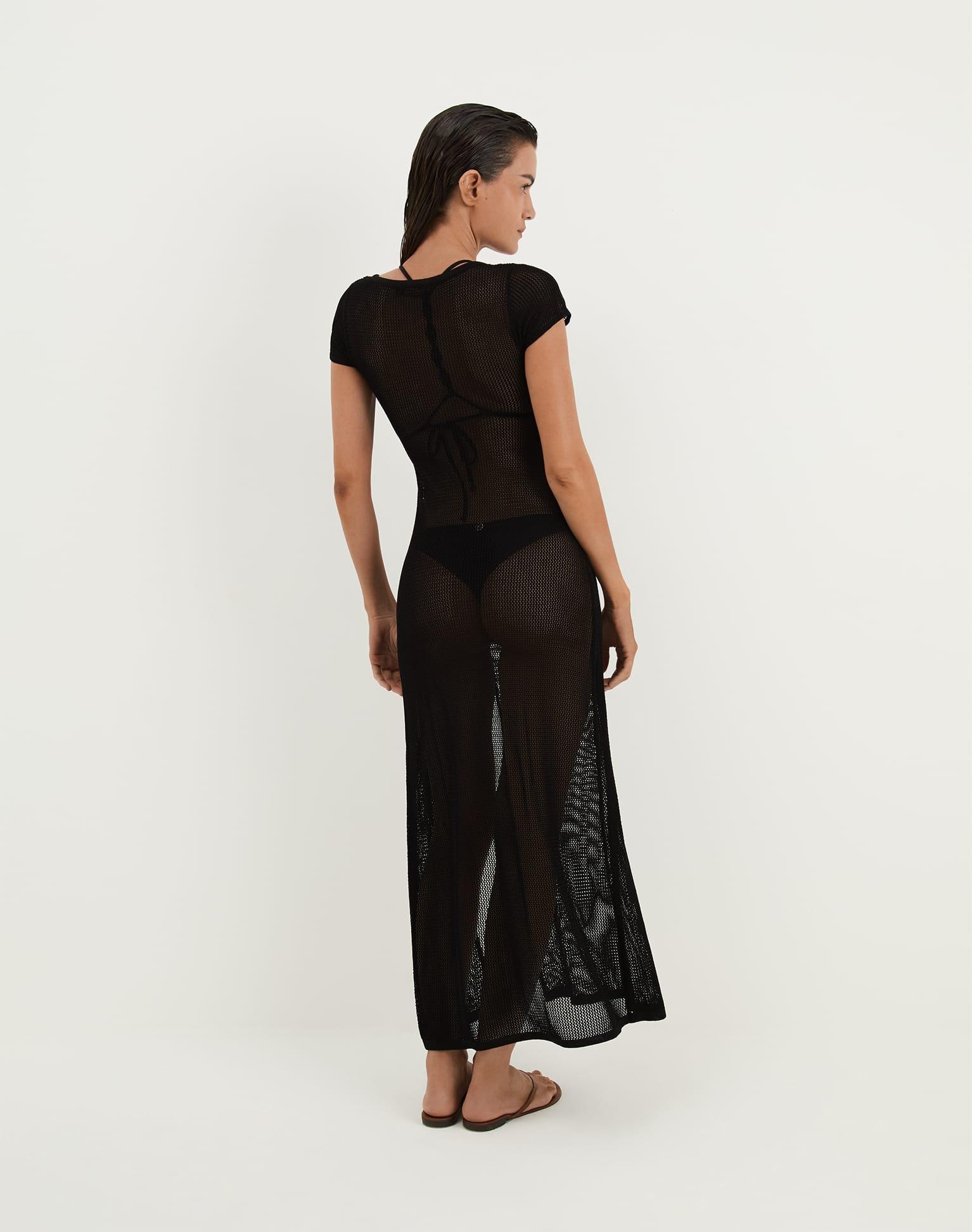 Sylvie Long Cover Up - Black Product Image