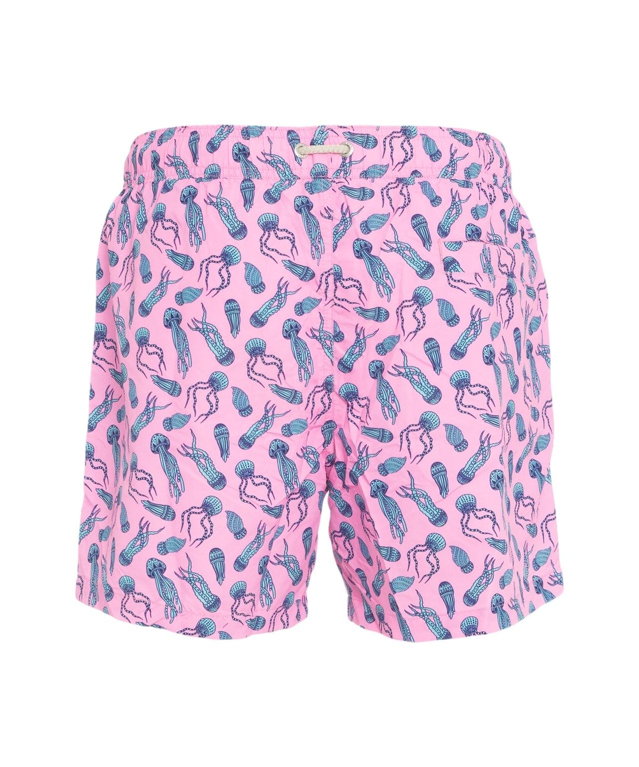 Swim shorts with pattern Product Image