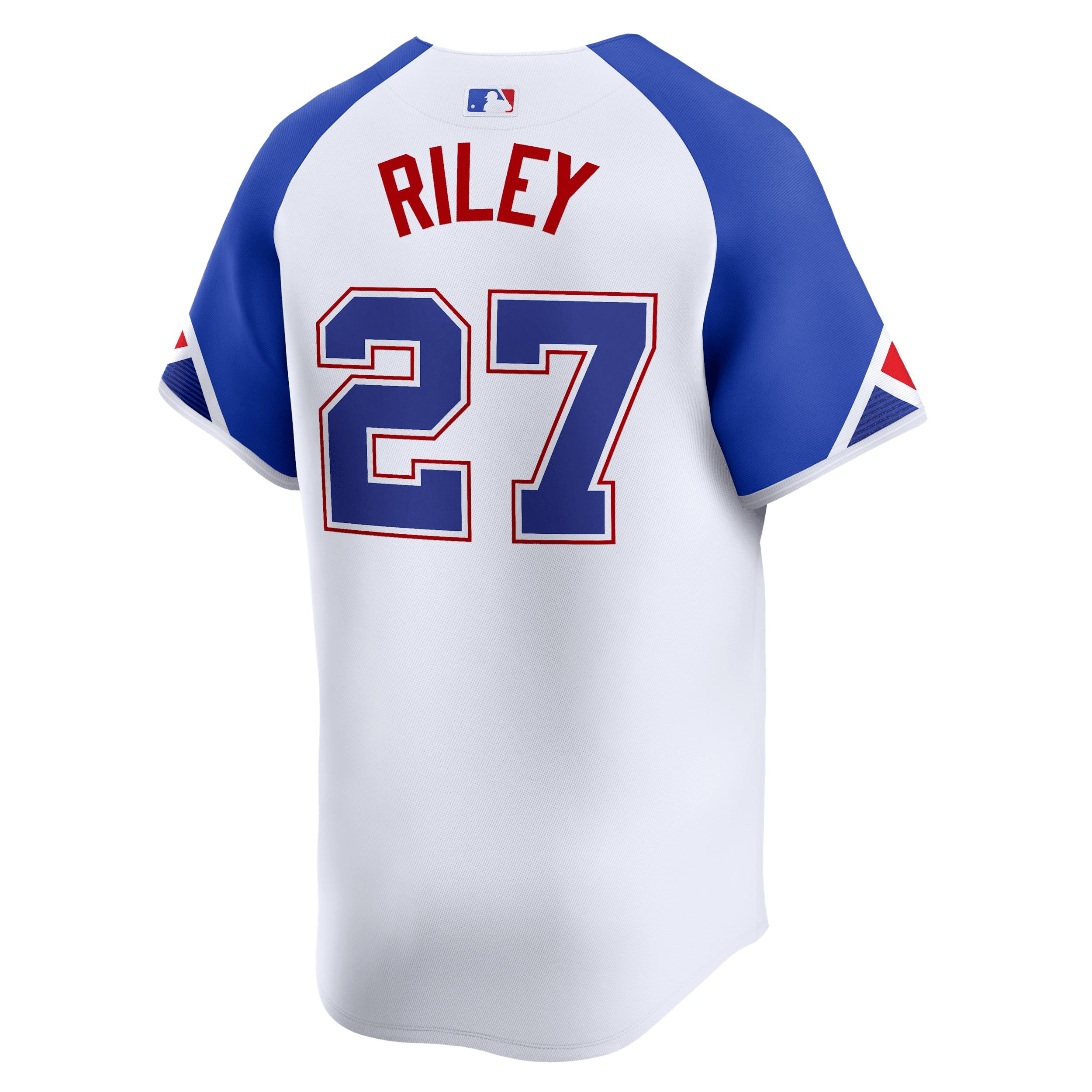Austin Riley Atlanta Braves City Connect Nike Men's Dri-FIT ADV MLB Limited Jersey Product Image