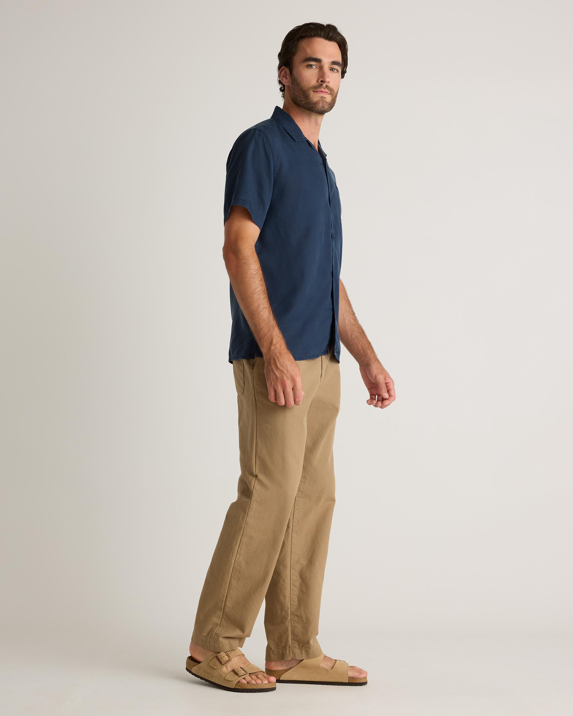 Quince | Men's Vintage Wash Tencel Camp Shirt Product Image