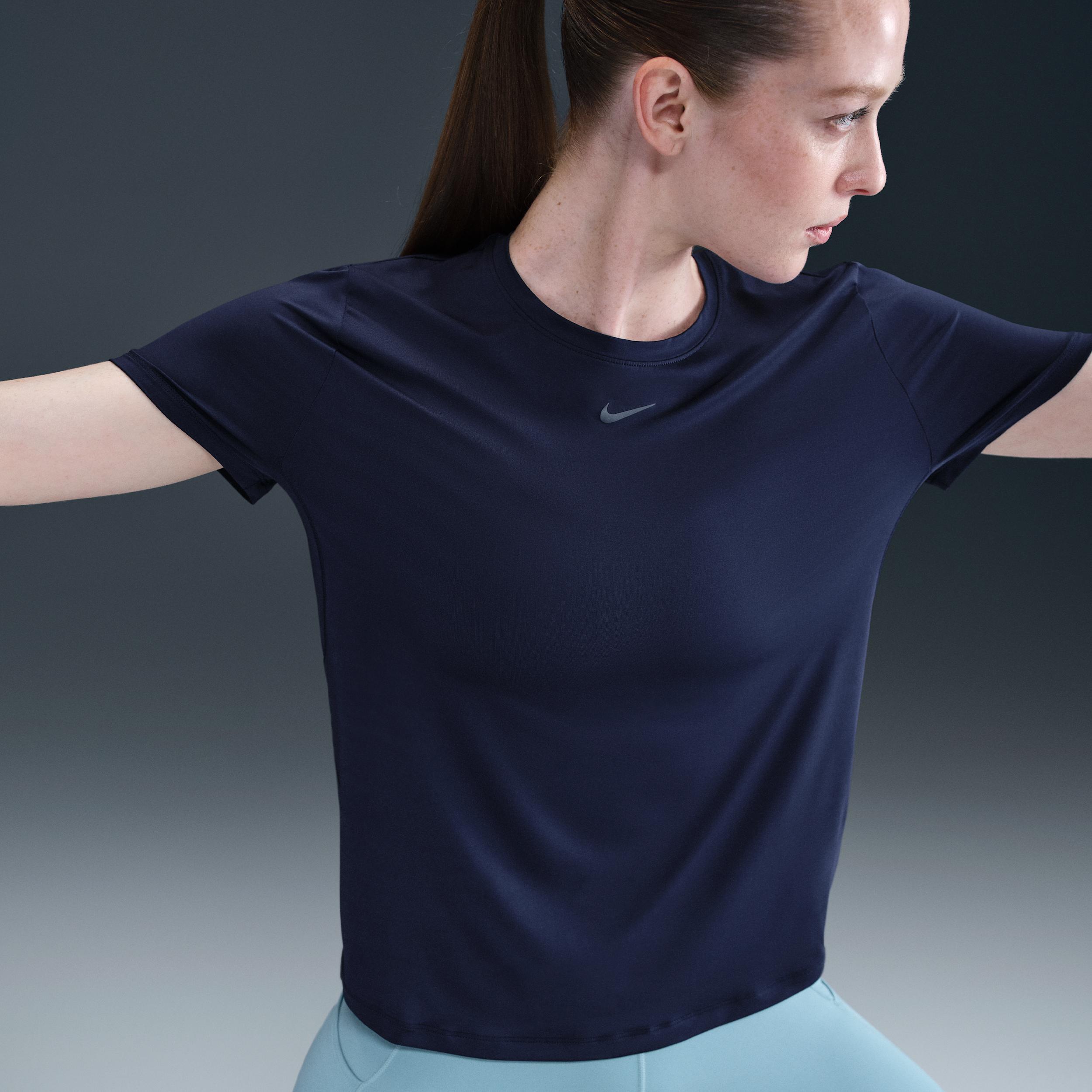 Nike Womens One Classic Dri-FIT Short-Sleeve Top | FN2798-410 Product Image