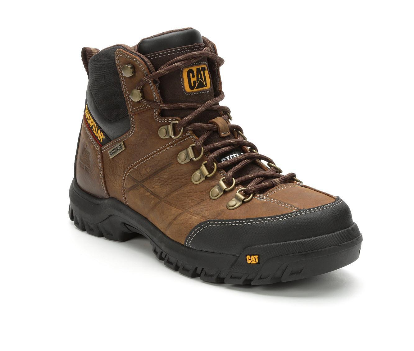 Men's Caterpillar Threshold Waterproof Steel Toe Work Boots Product Image
