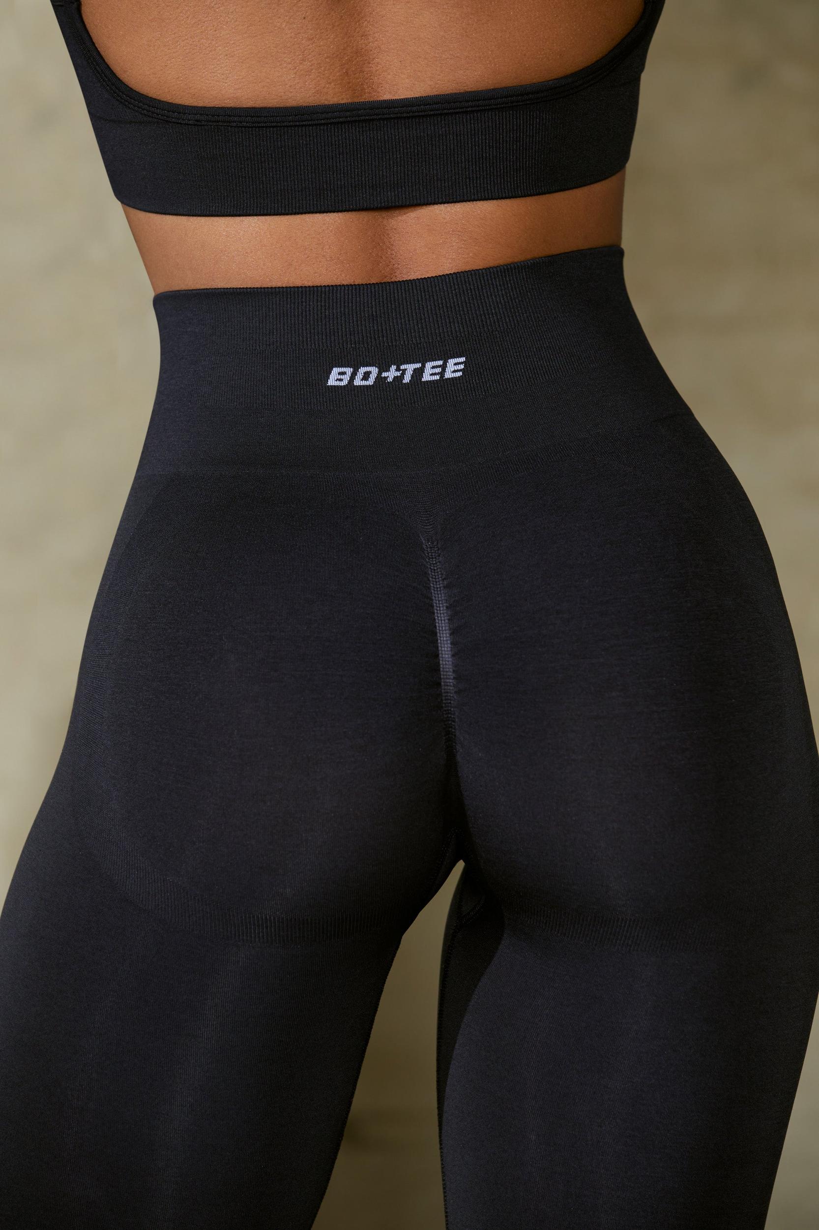 Define Luxe High-Waist Leggings in Black Product Image