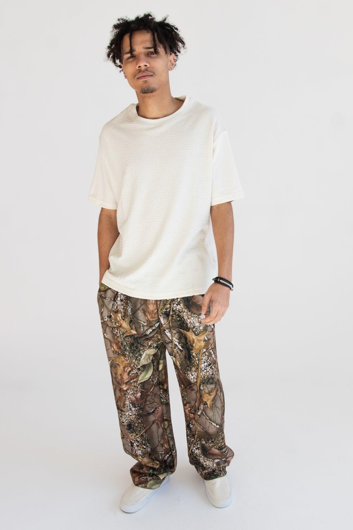 Geometric Textured T-Shirt Product Image