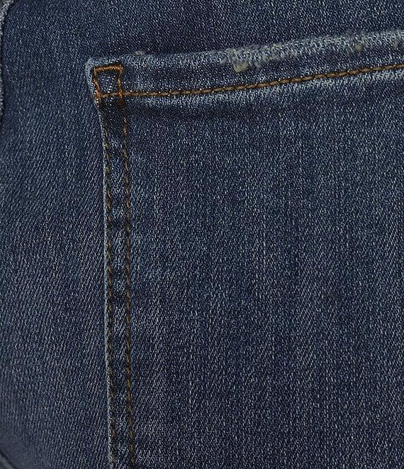 KUT from the Kloth High Rise Fit & Flare Wide Hem Ankle Jeans Product Image