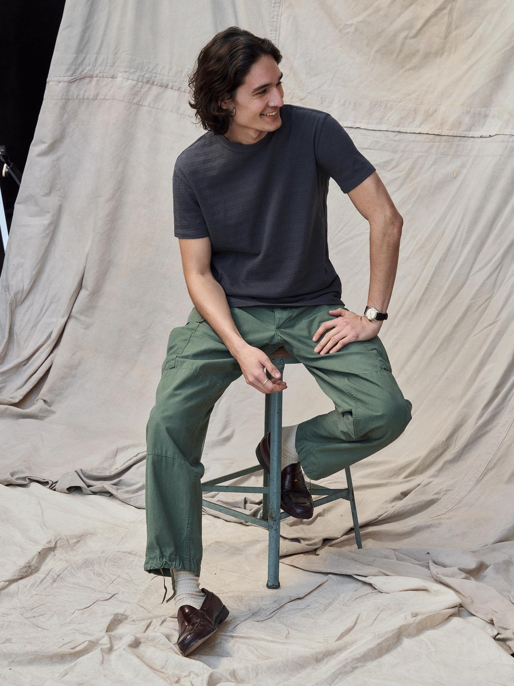 Phantom Vintage Jacquard Classic Tee Product Image