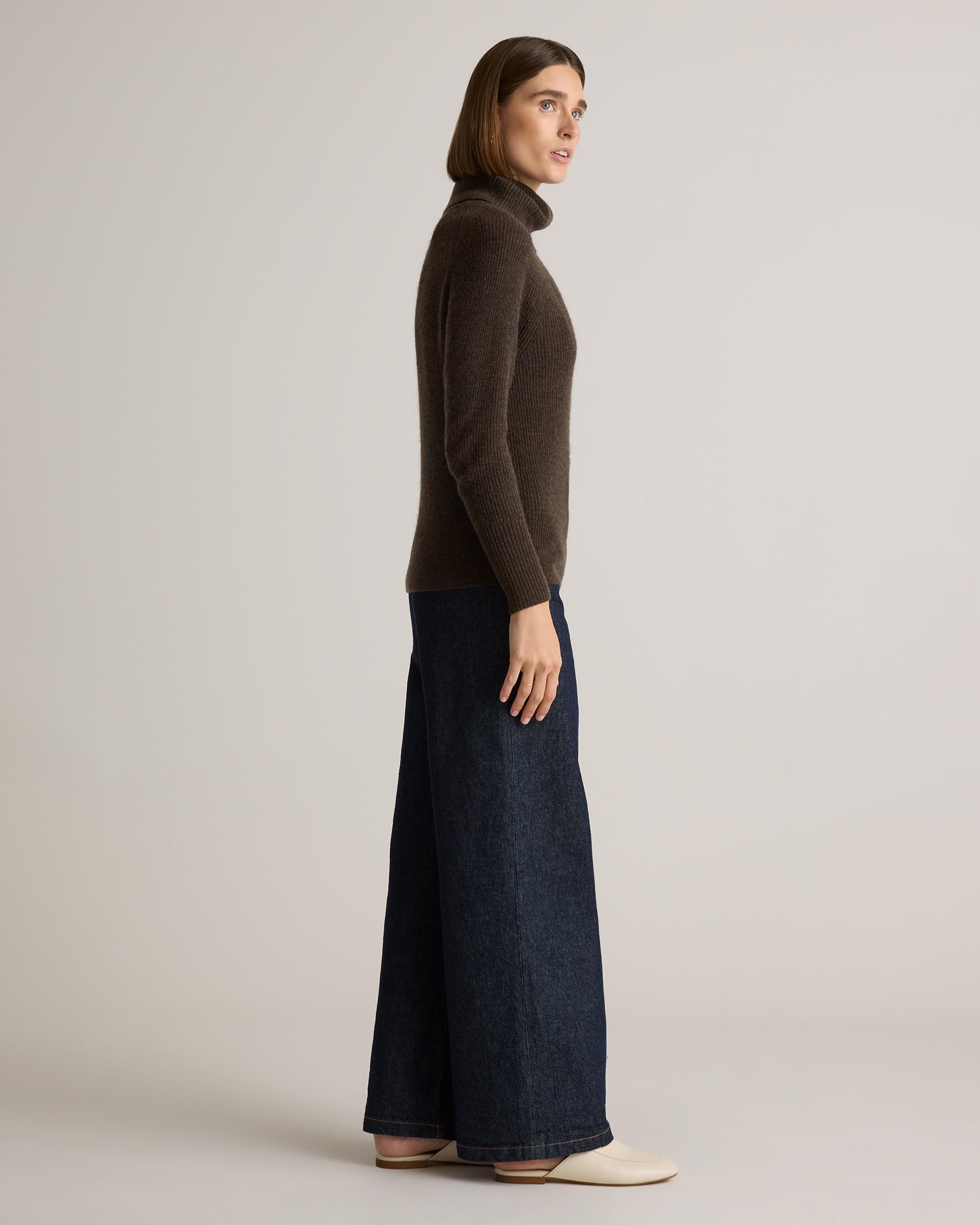 Quince | Women's Baby Alpaca-Wool Turtleneck Sweater Product Image