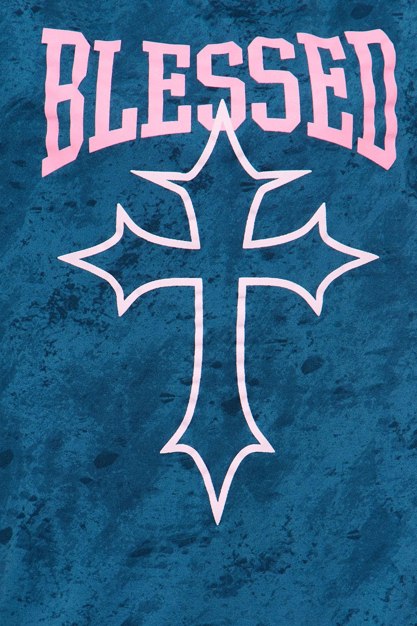 So Blessed Pant Set - Indigo Female Product Image