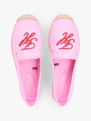 Script Monogram Canvas Espadrille Product Image