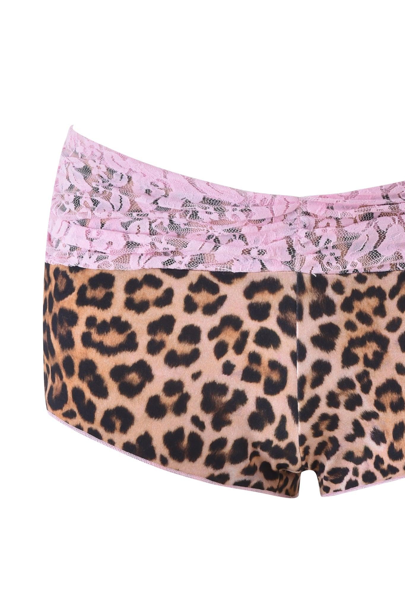 KENDRA SHORT - NEUTRAL : LEOPARD Product Image