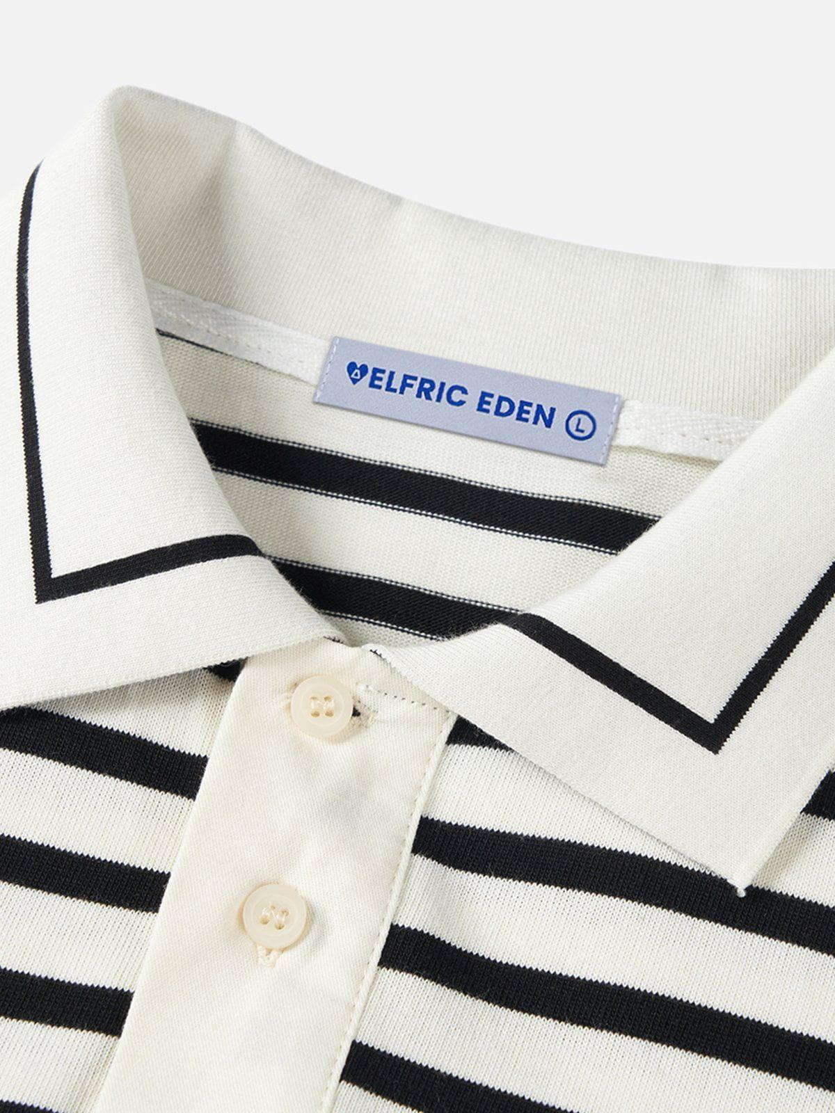 Aelfric Eden Embroidery Heartie Polo Sweatshirt Product Image