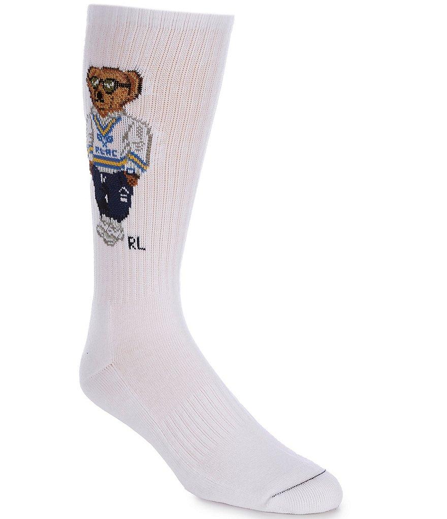 Polo Ralph Lauren Athletic Club Bear Crew Socks Product Image