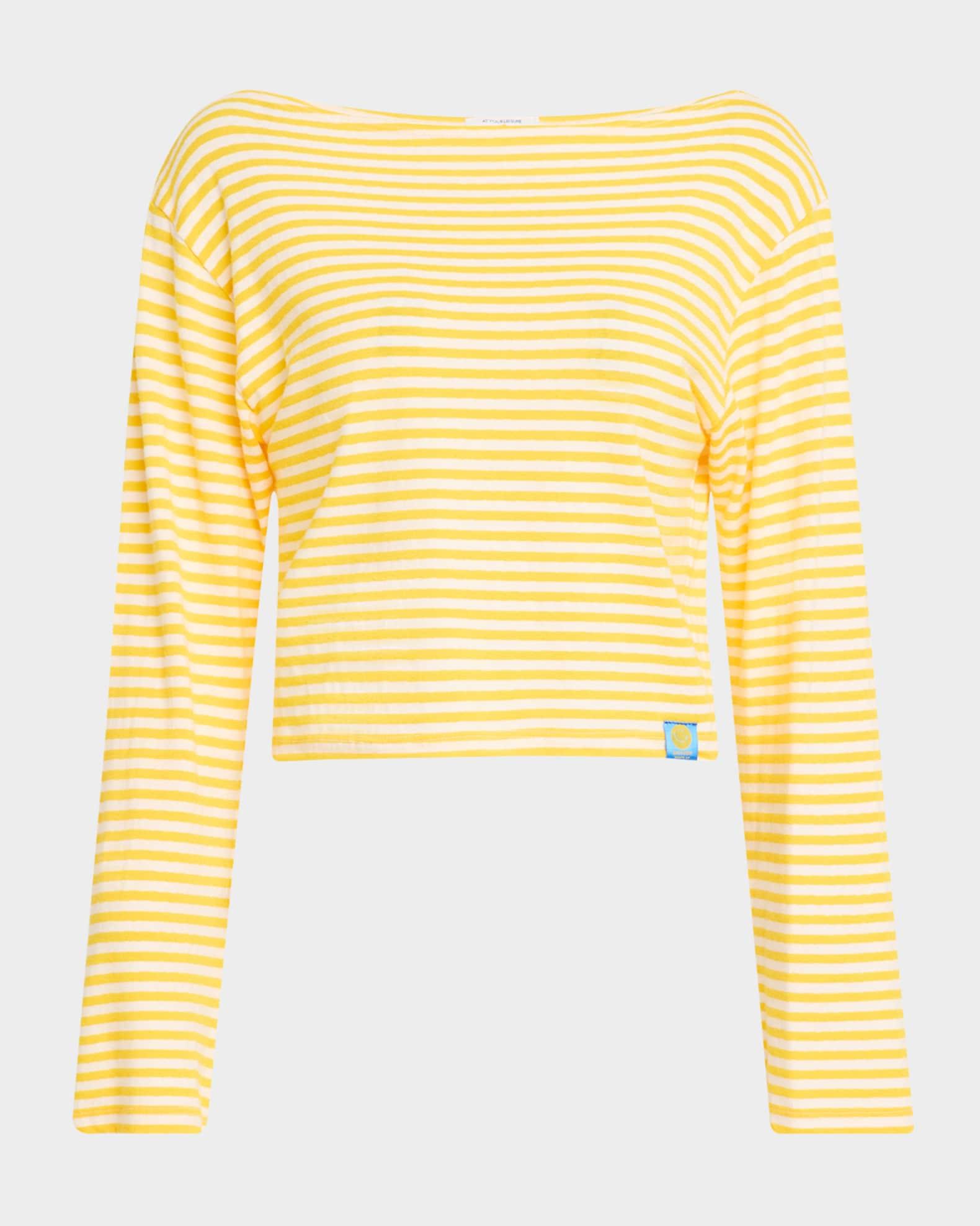 The Skipper Bell Striped Top Product Image