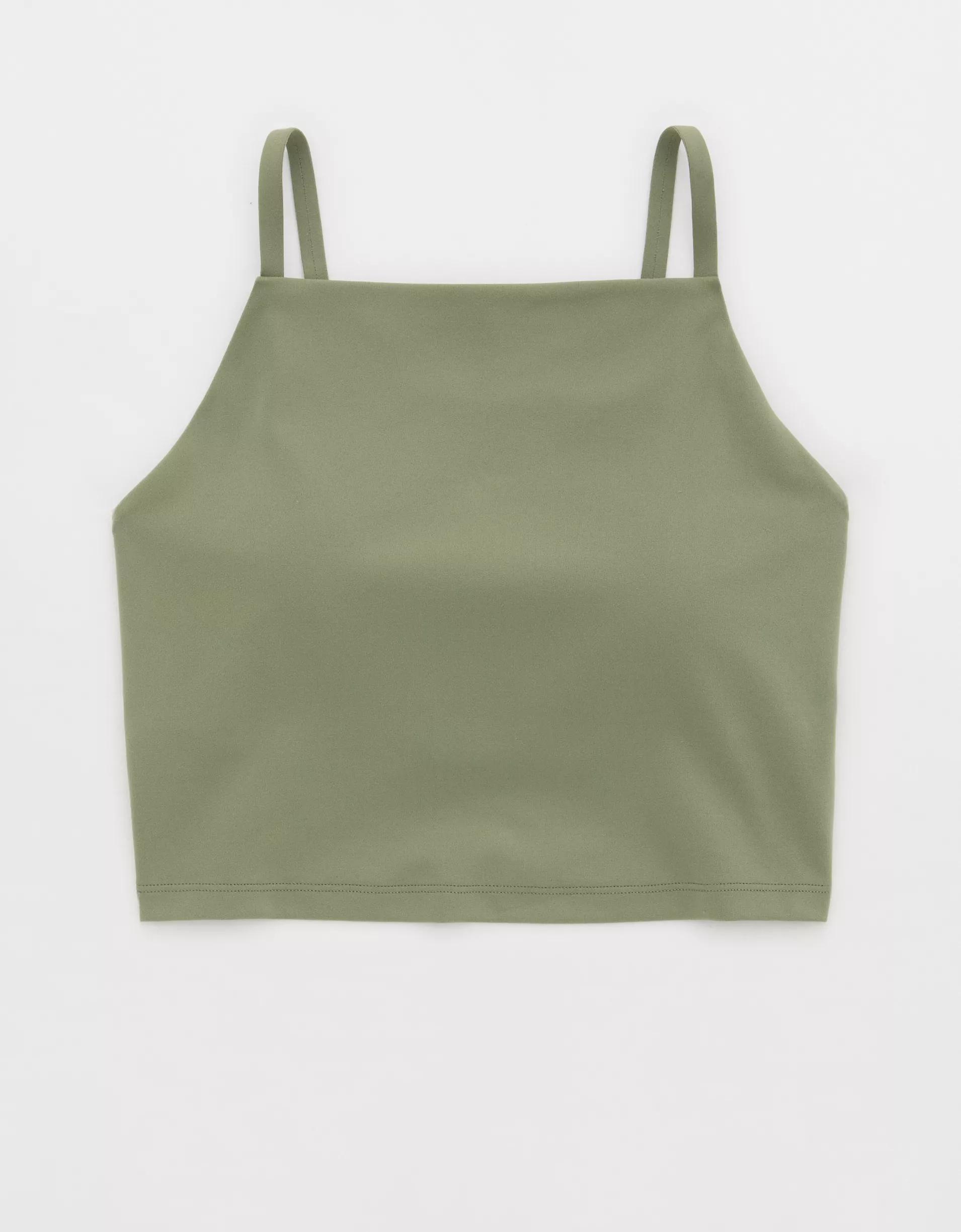 OFFLINE By Aerie Real Me Apron Longline Sports Bra Product Image
