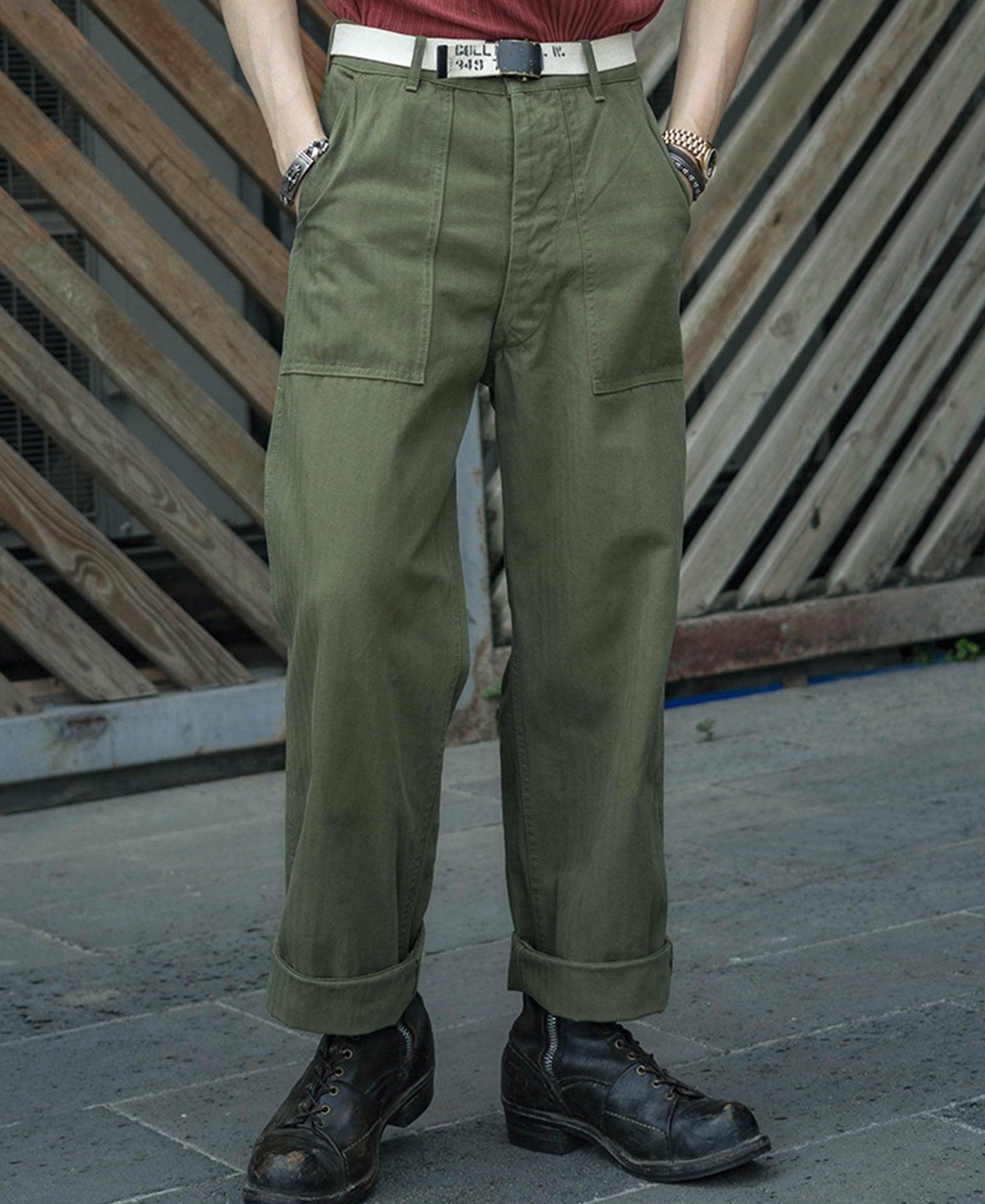 1947 1st 838A OD7 Utility Fatigue Pants Product Image