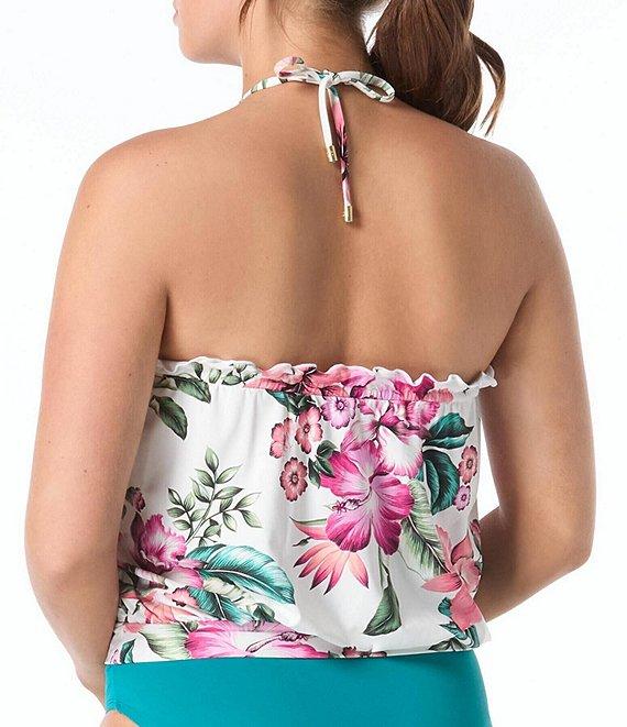 Coco Reef Classic Solids High Waisted Rollover Bikini Swim Bottom Product Image