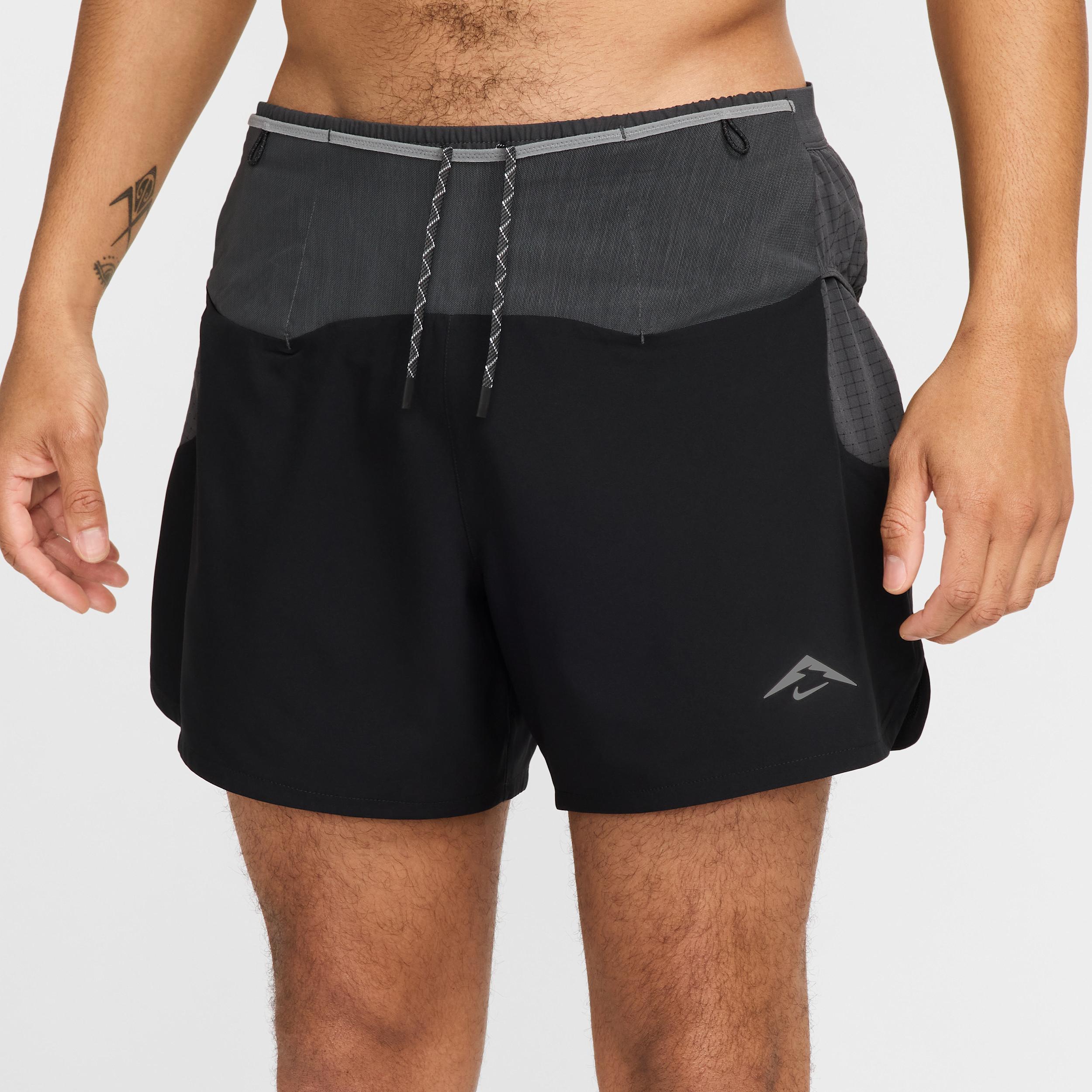 Nike Mens Trail Second Sunrise 5 Dri-FIT ADV Brief-Lined Running Shorts | HJ3572-010 Product Image