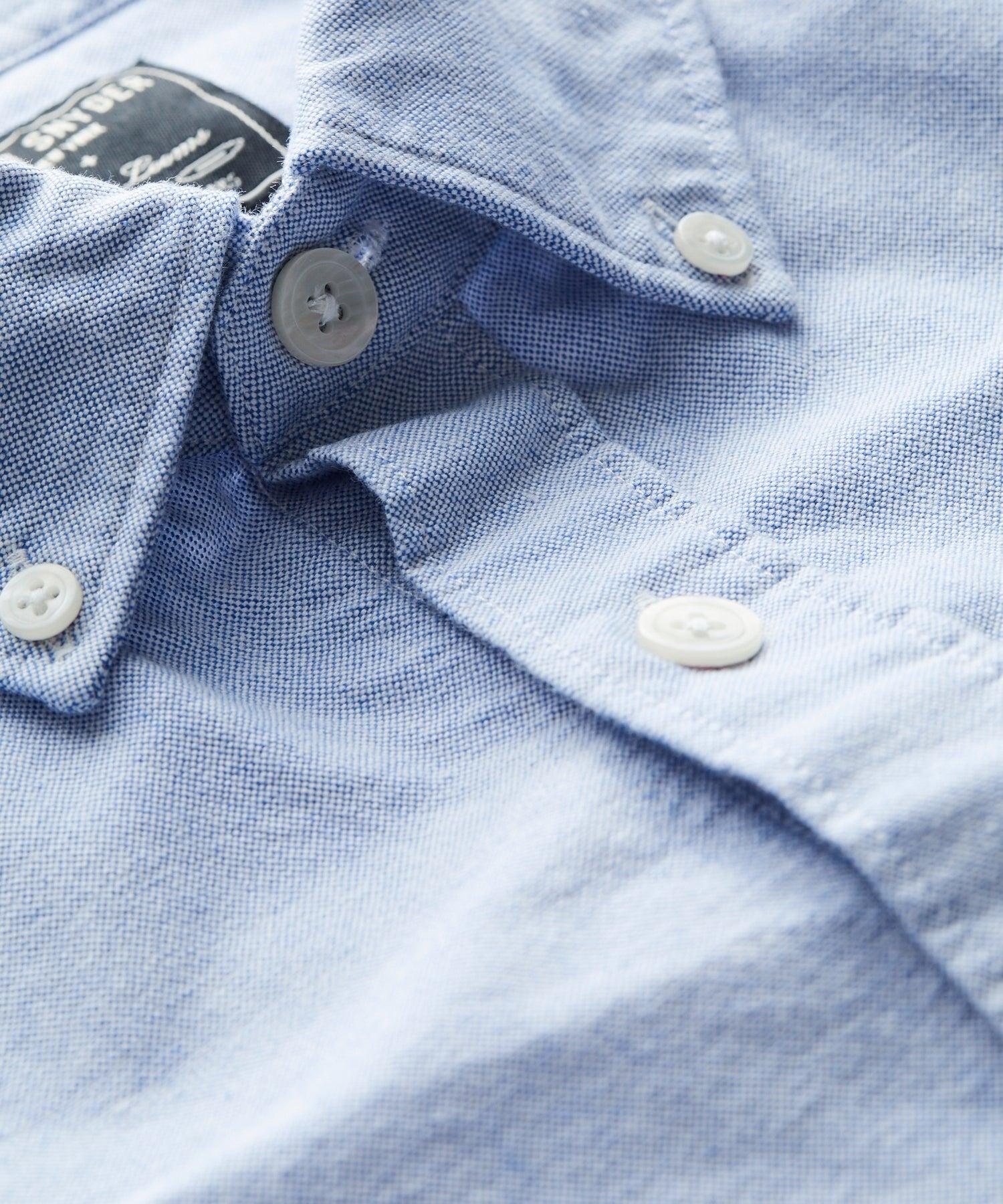 Japanese Selvedge Oxford Button-Down Collar Shirt Product Image
