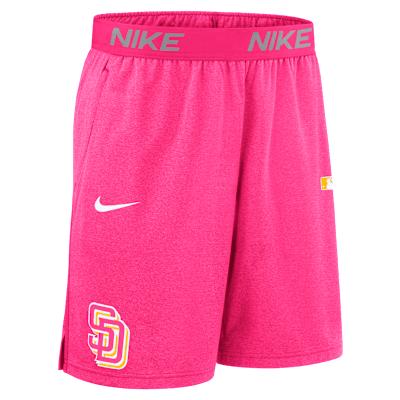 San Diego Padres Authentic Collection City Connect Nike Mens Dri-FIT MLB Shorts | 015E03AOPYP-RLY Product Image