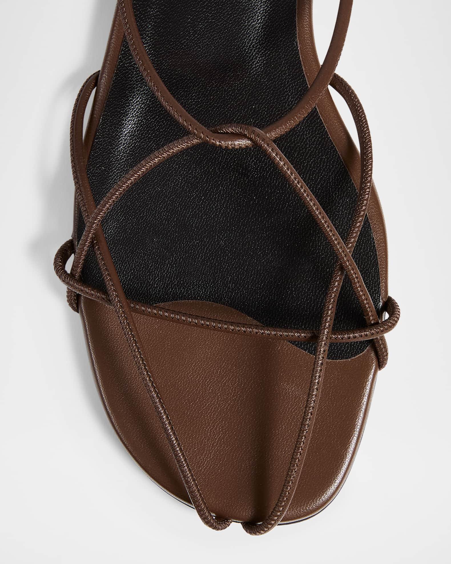 Loulou Nappa Leather Sandals Product Image