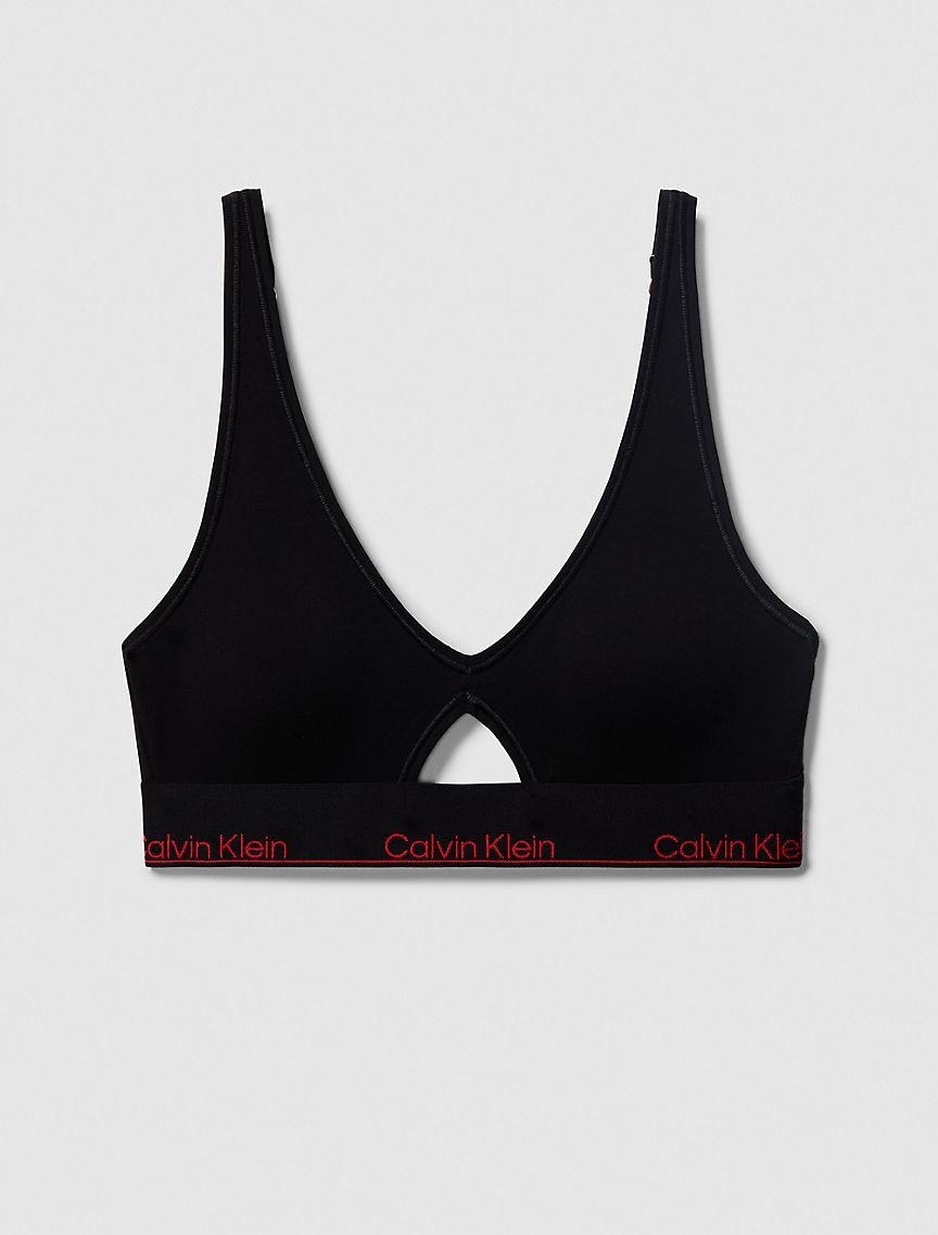 Icon Cotton Modal Lightly Lined Triangle Bralette Product Image