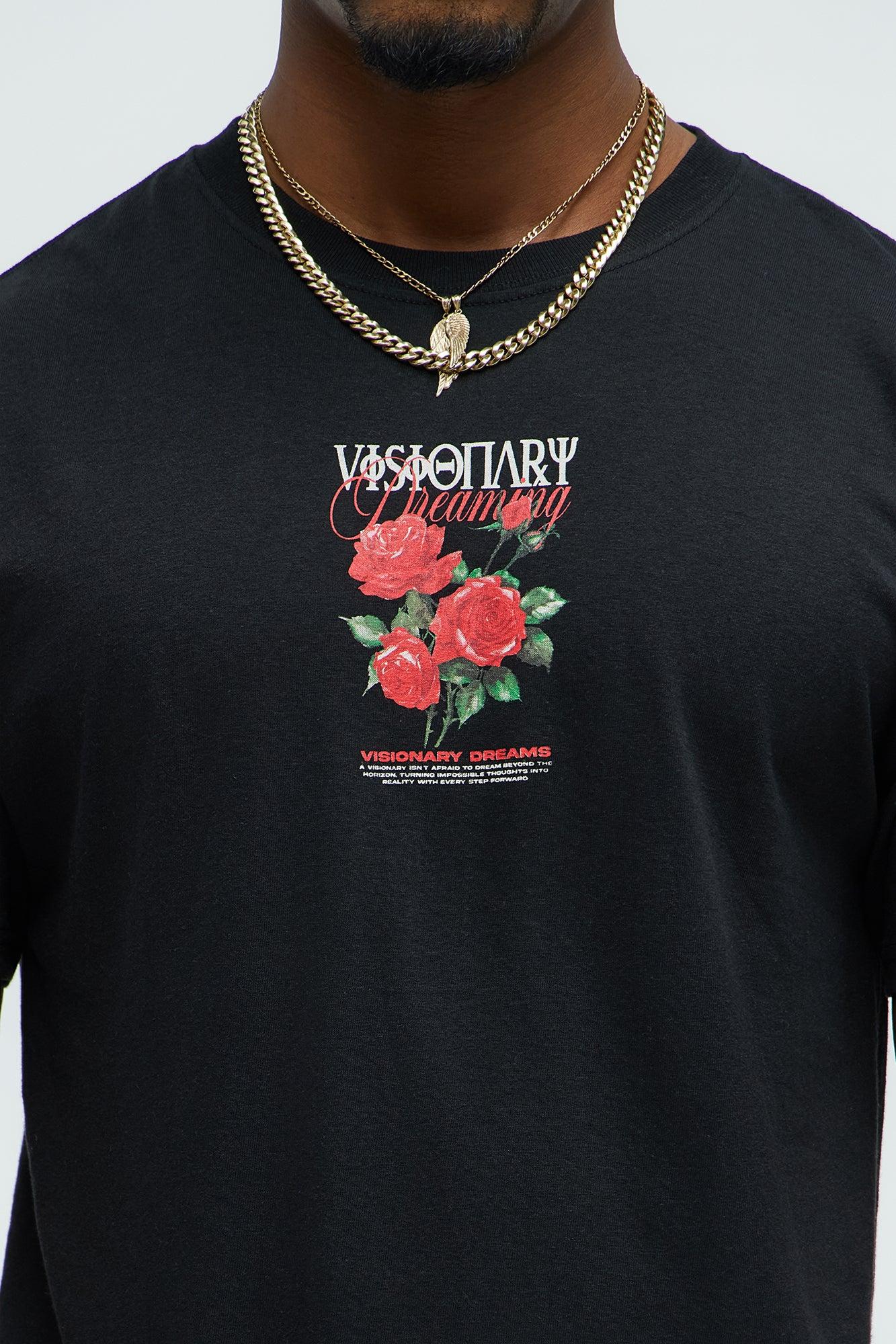Visionary Dreaming Short Sleeve Tee - Black Product Image