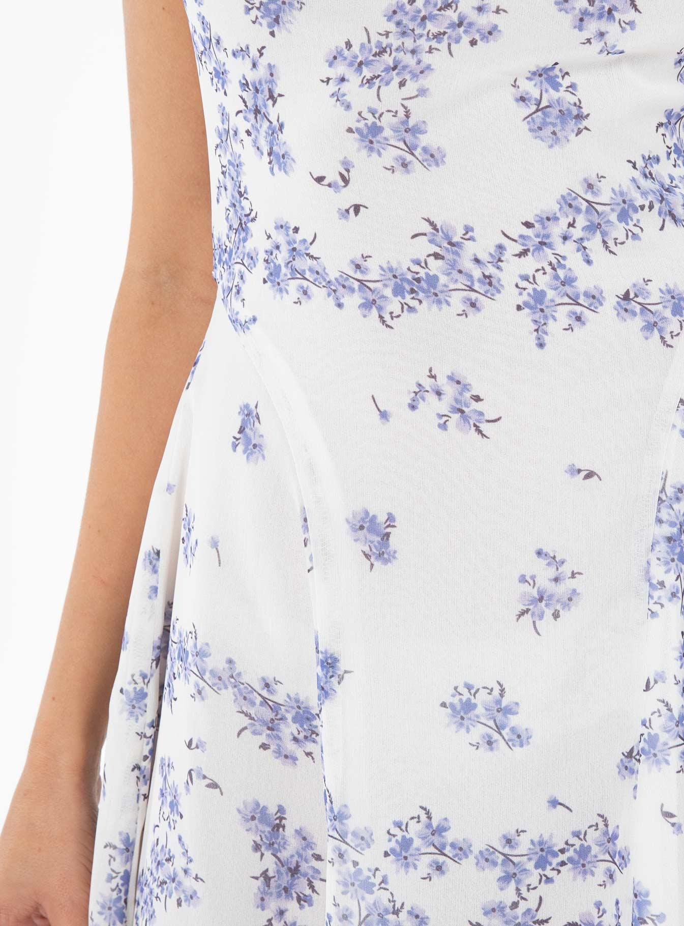 Dream Away Mini Dress Blue Multi Product Image