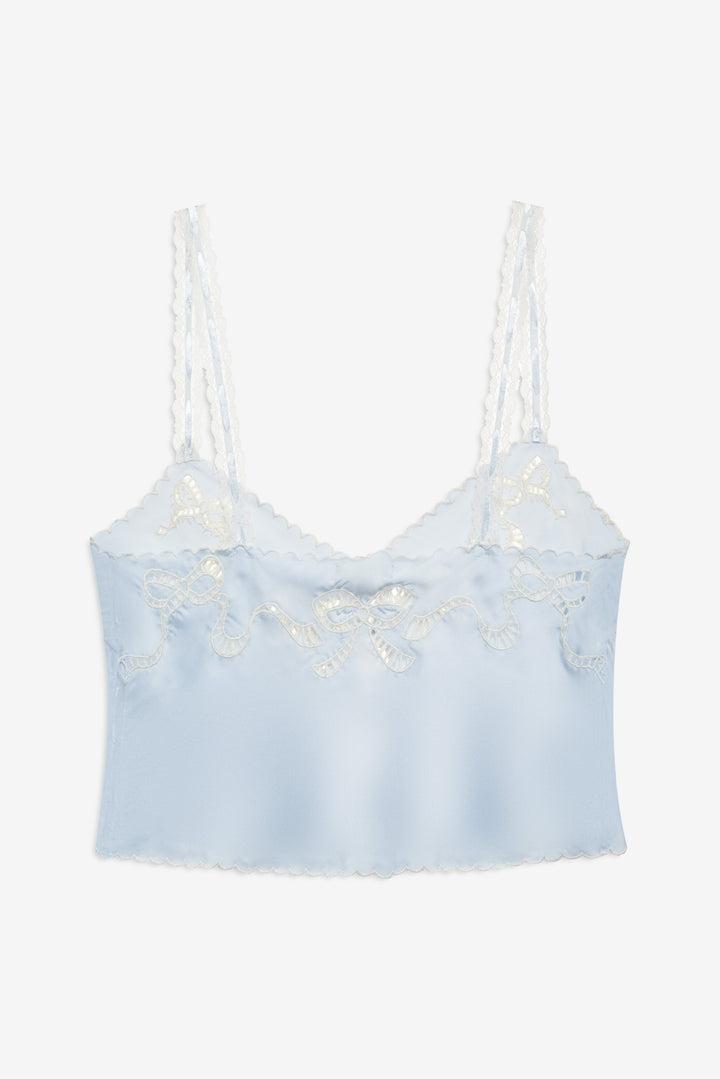 Delaine Sleep Short — Blue Product Image