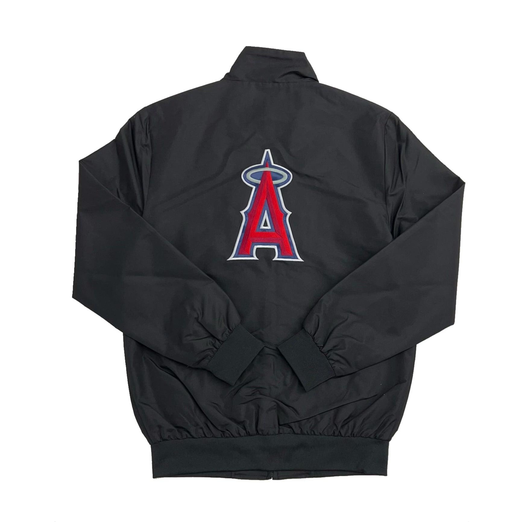 Los Angeles Angels Zip Windbreaker with Left Chest Team Logo Male Product Image