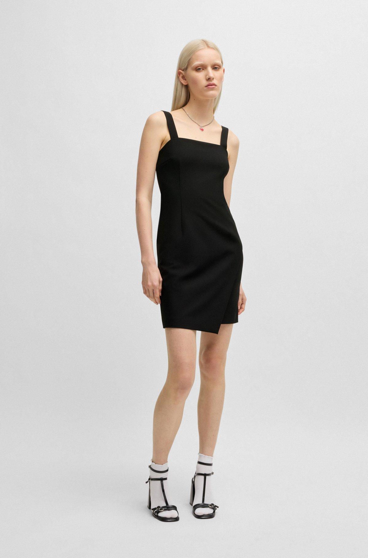 Bodycon dress with thick straps Product Image