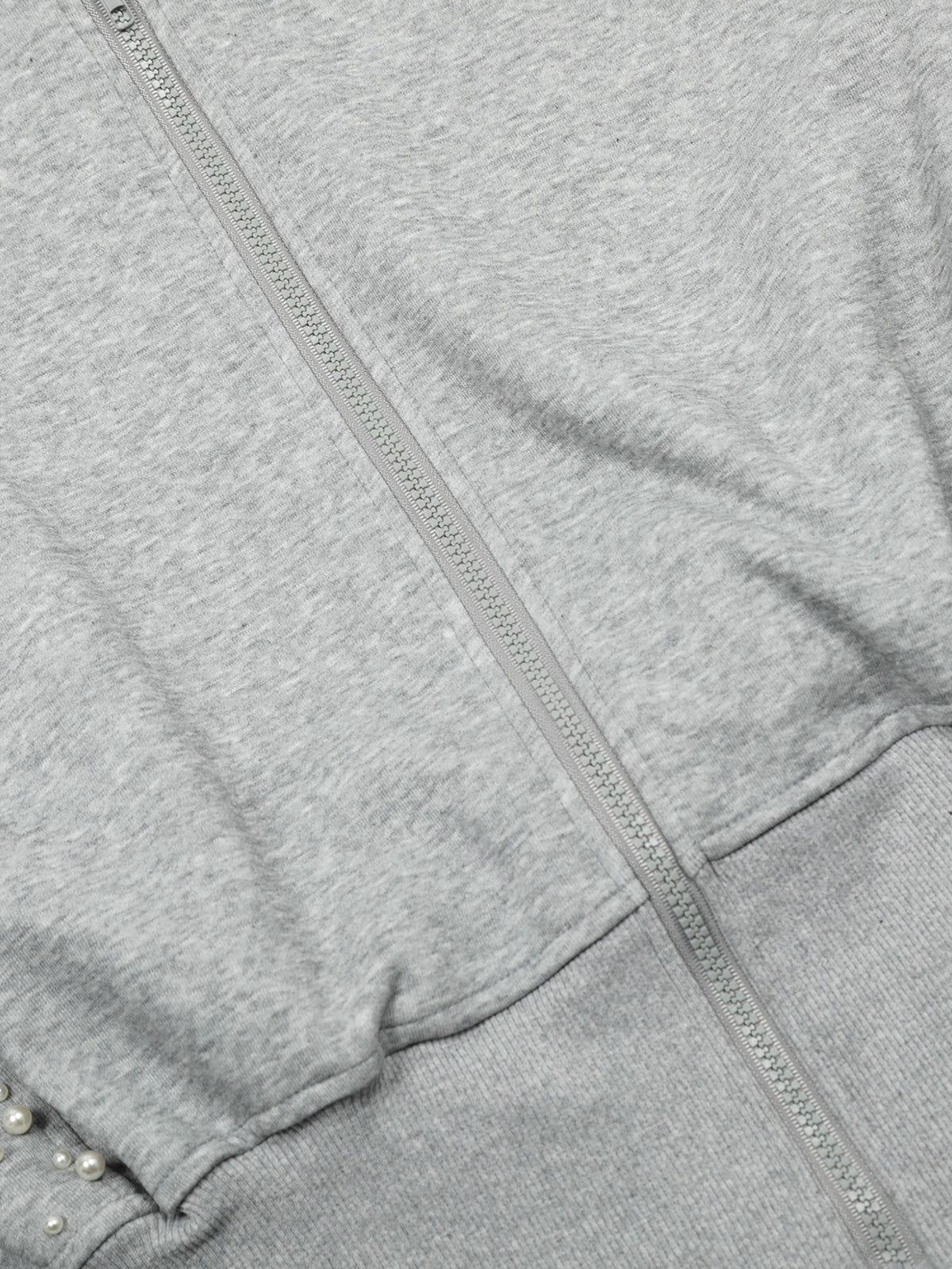 Aelfric Eden Pearl  Boxy Zip Up Hoodie Female Product Image