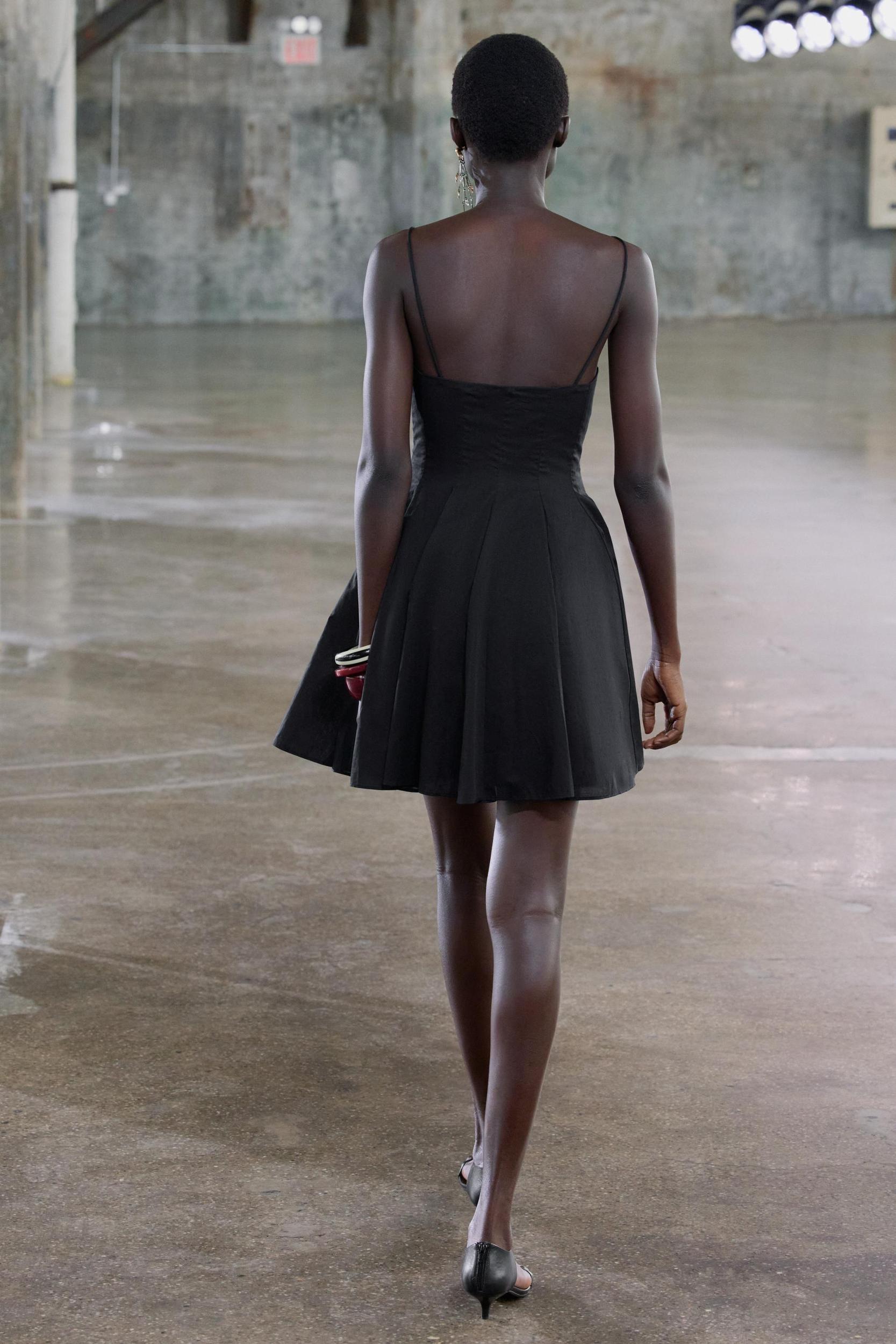 ZW COLLECTION SHORT POPLIN DRESS Product Image